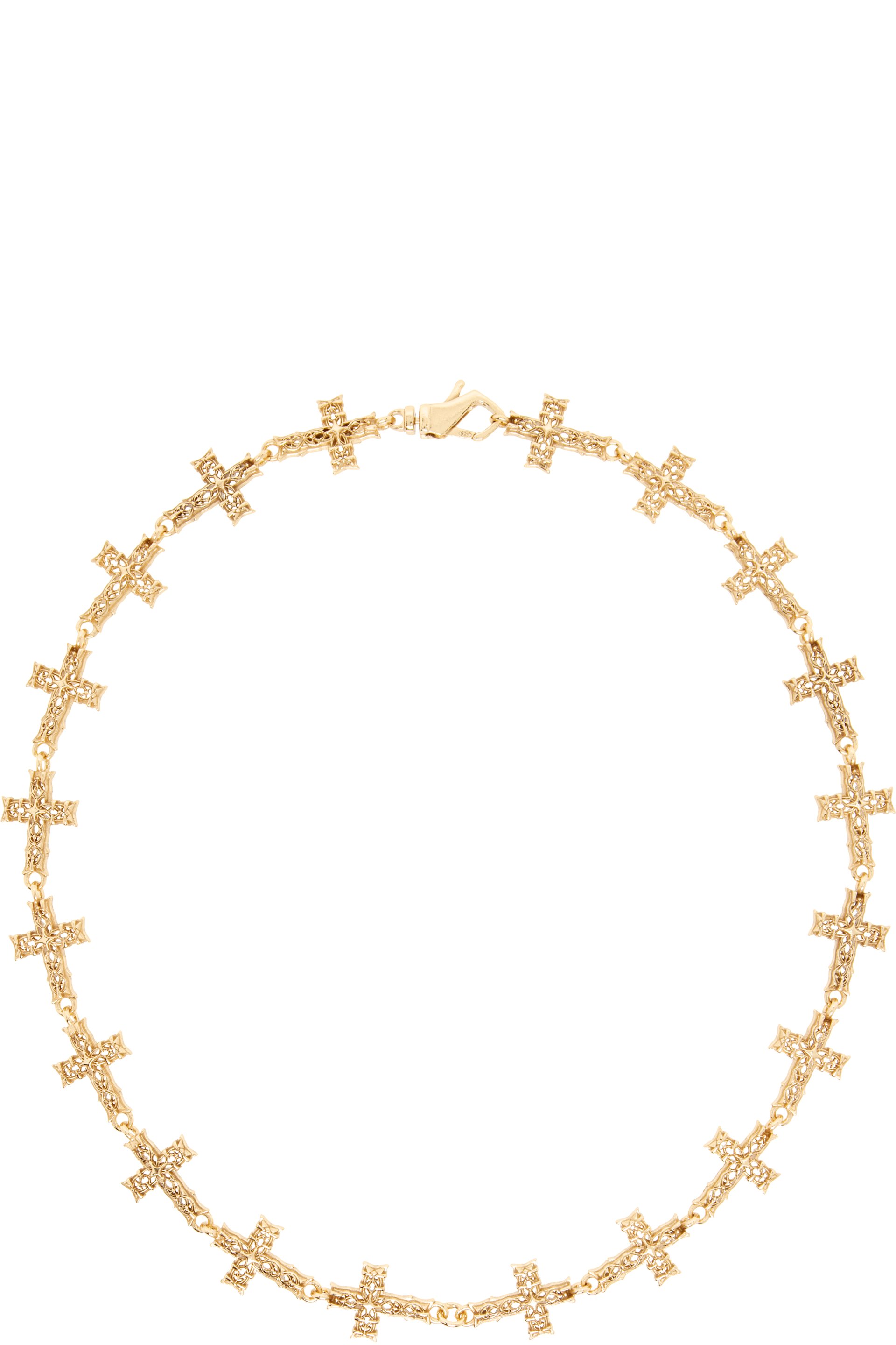 Emanuele Bicocchi - Multi Notre-Dame Cross Necklace