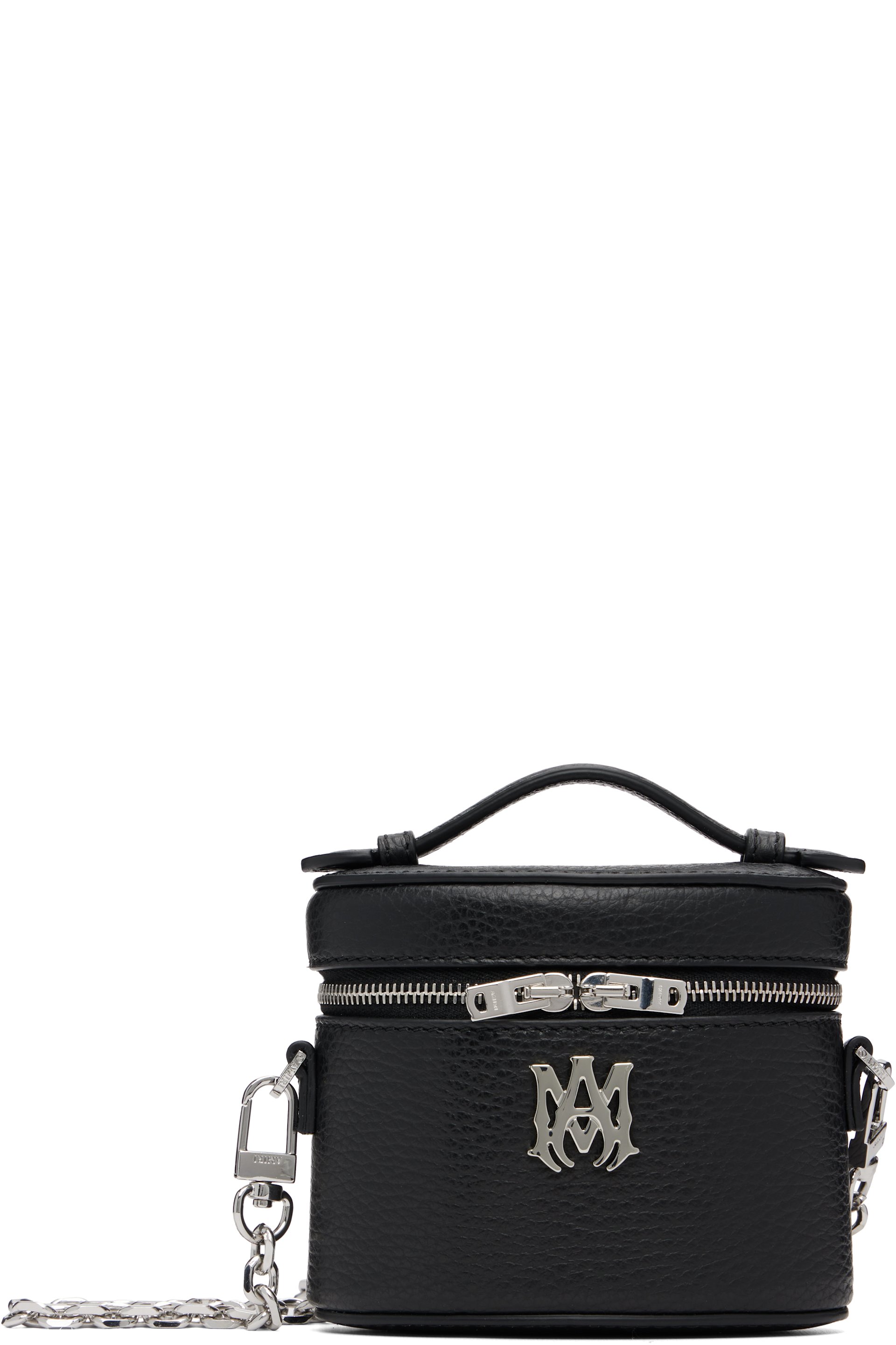 AMIRI: Black Nano Vanity Bag | SSENSE