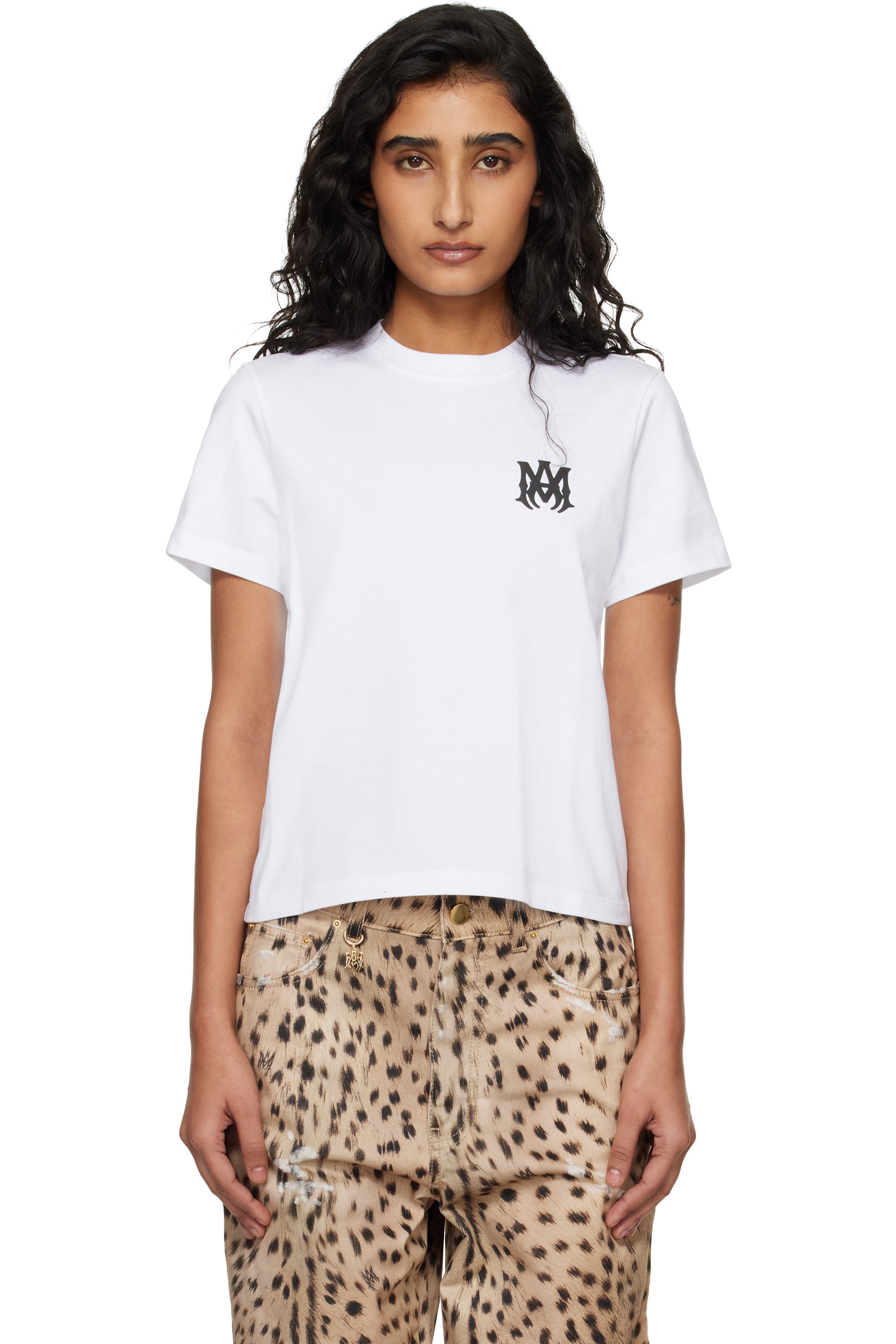 AMIRI - ホワイト MA Core Logo Tシャツ