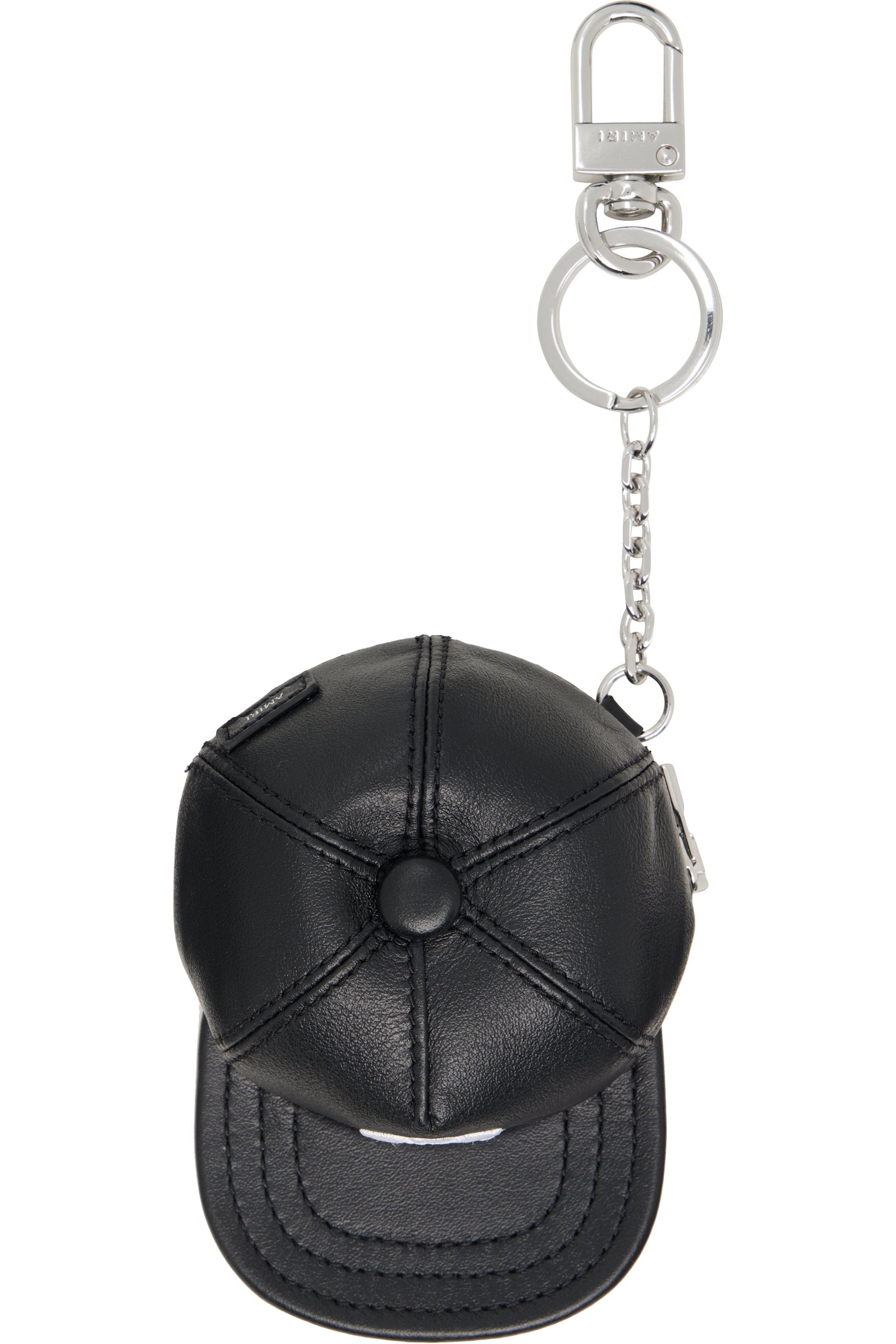AMIRI - Porteclé graphique noir à monogramme