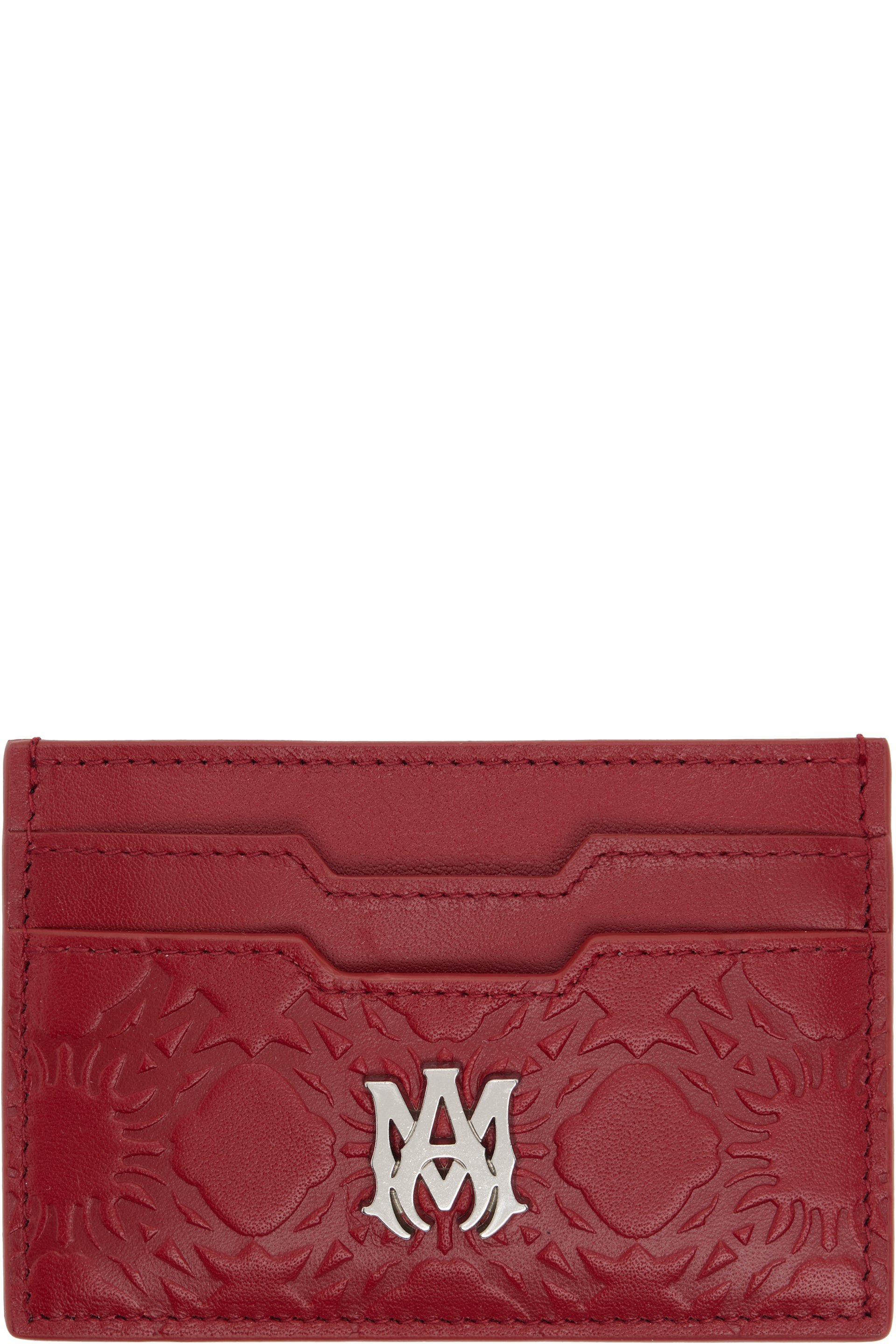 AMIRI - Red Lunar New Year 'MA' Quad Leather Card Holder