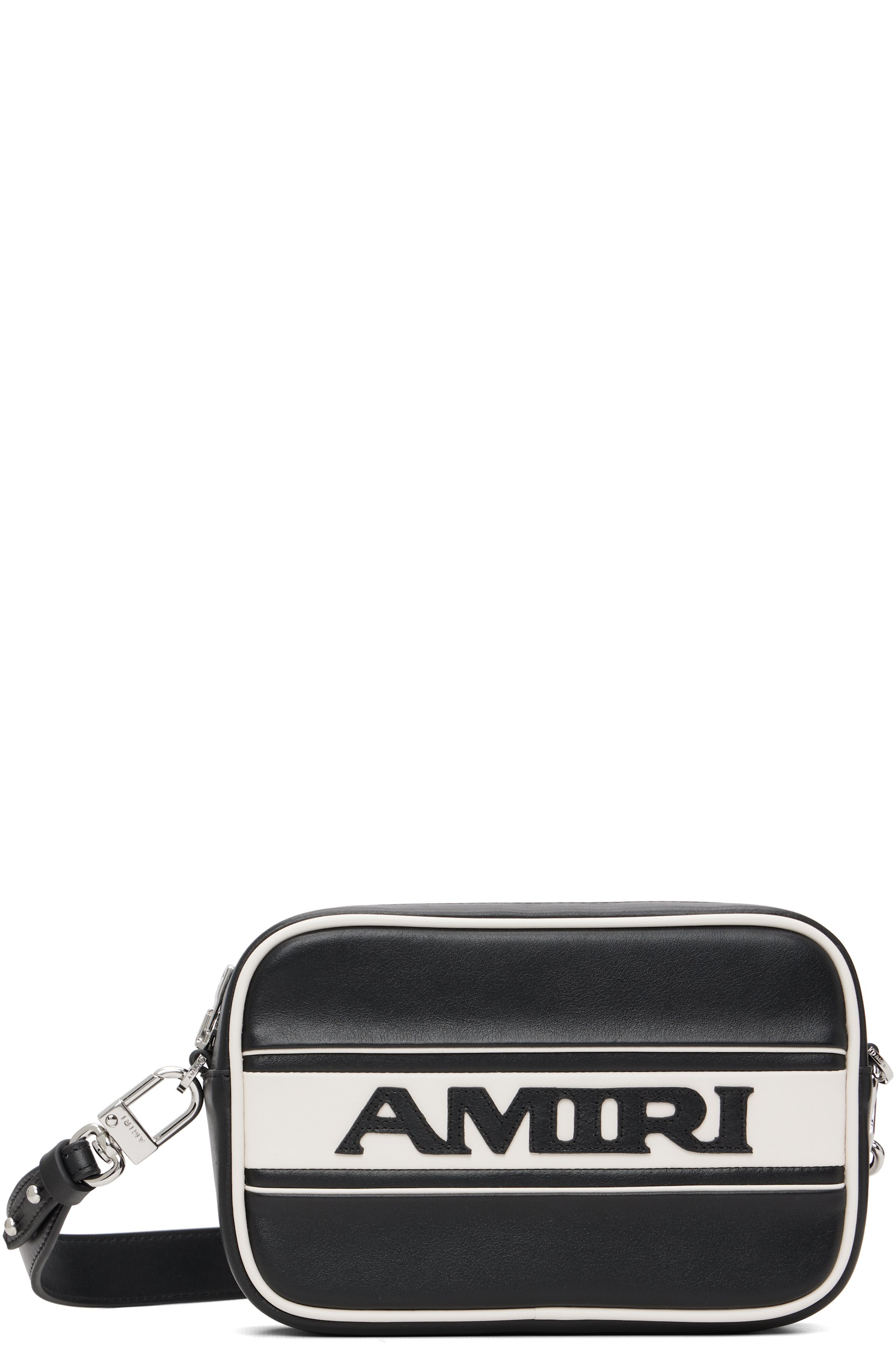 AMIRI: Black 'AMIRI' Sport Camera Bag | SSENSE