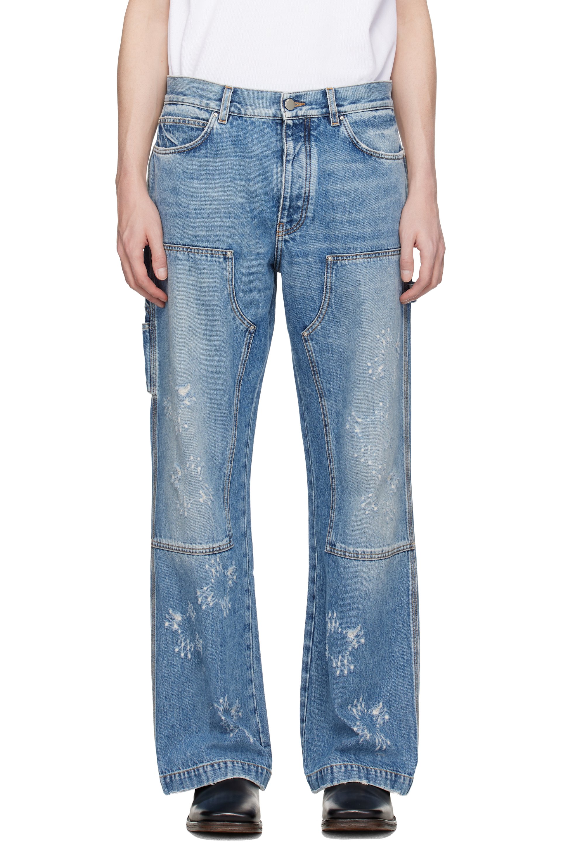 AMIRI - Blue MA Quad Carpenter Jeans
