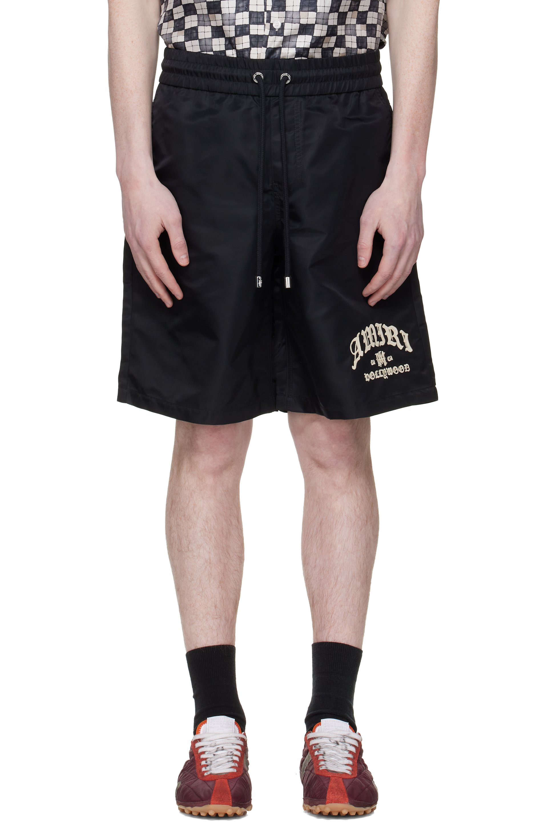 AMIRI - Black 'Amiri Hollywood' Shorts
