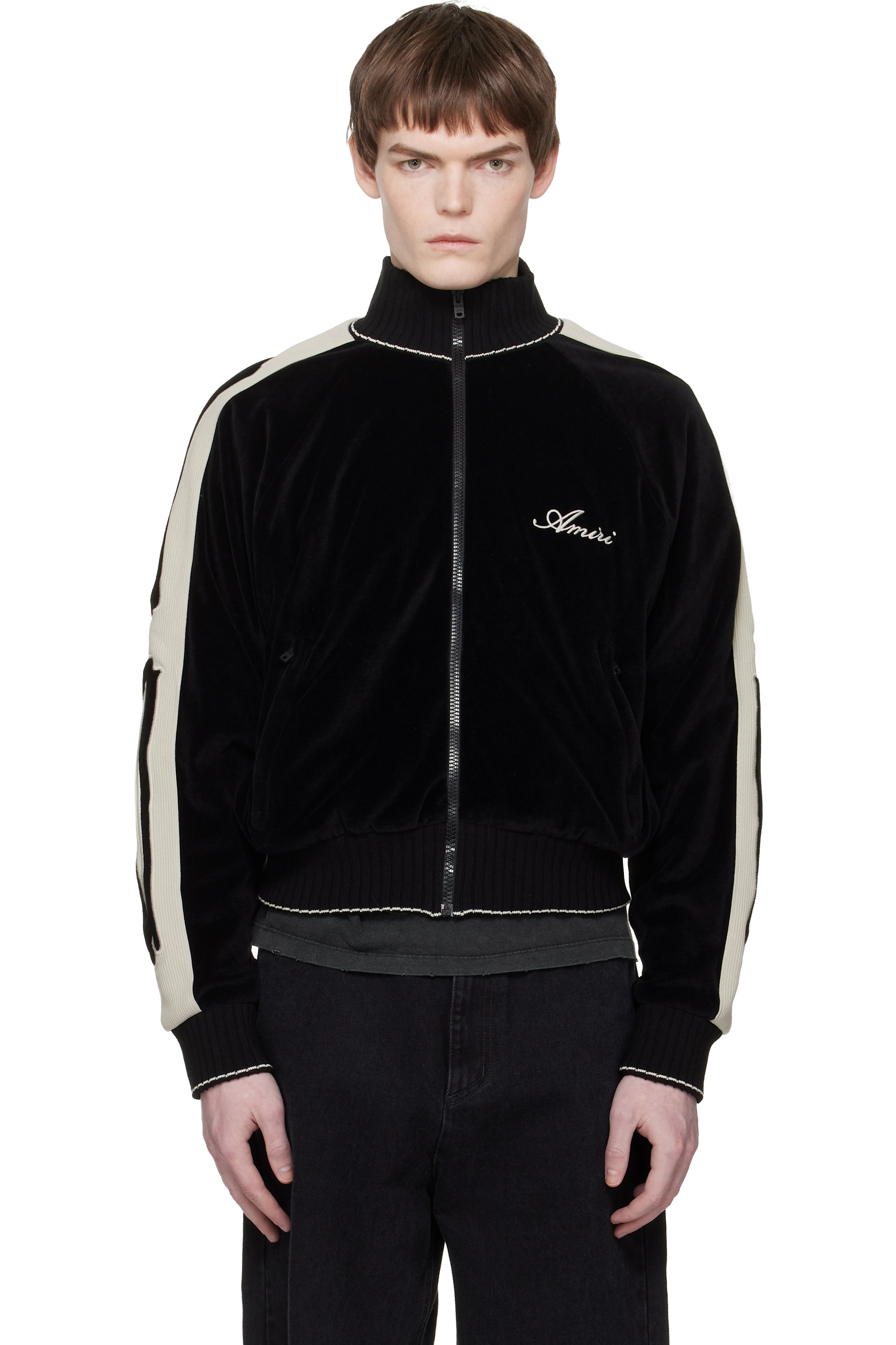 AMIRI - Black Bones Track Jacket