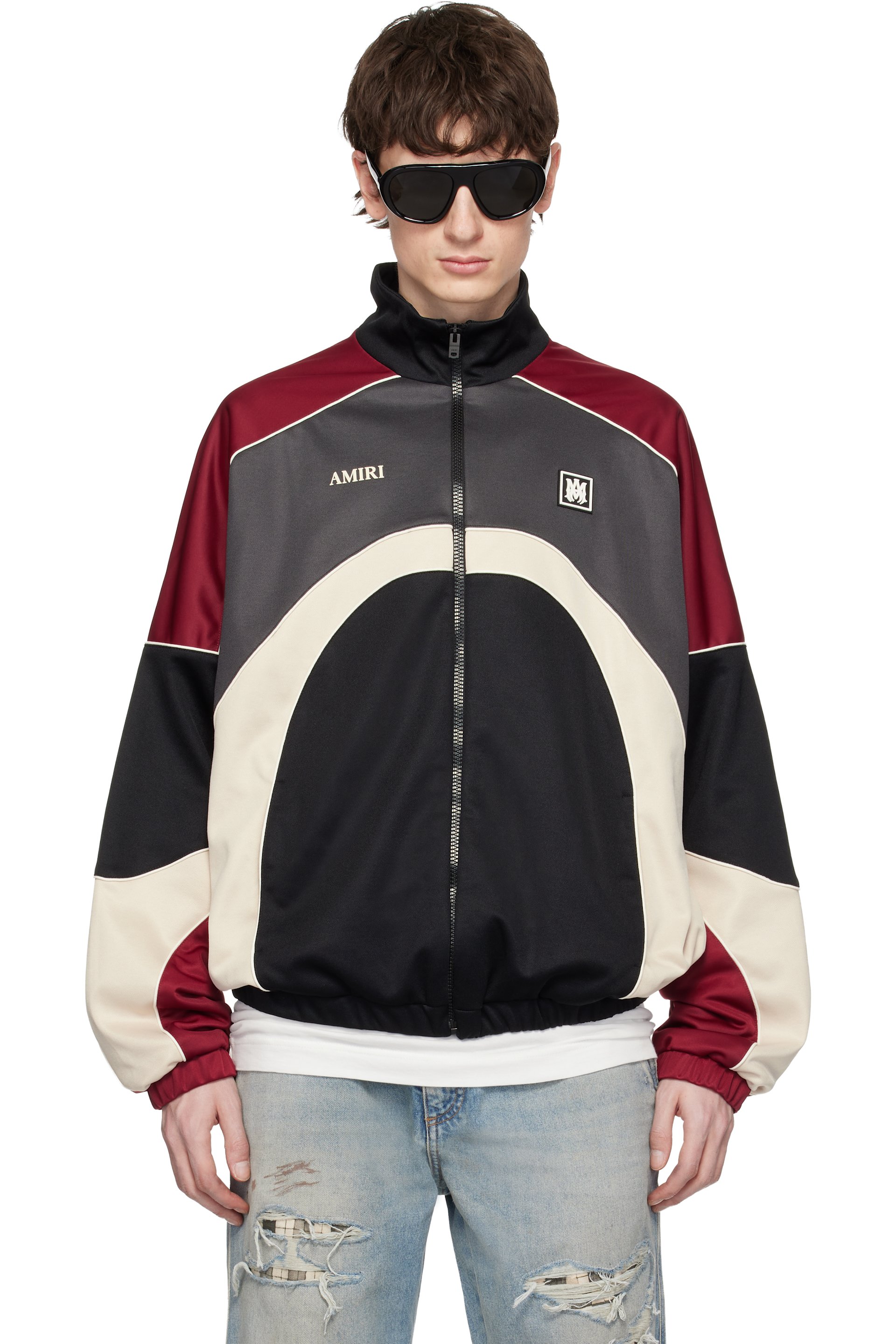 AMIRI - Multicolor Oversized Panel Track Jacket