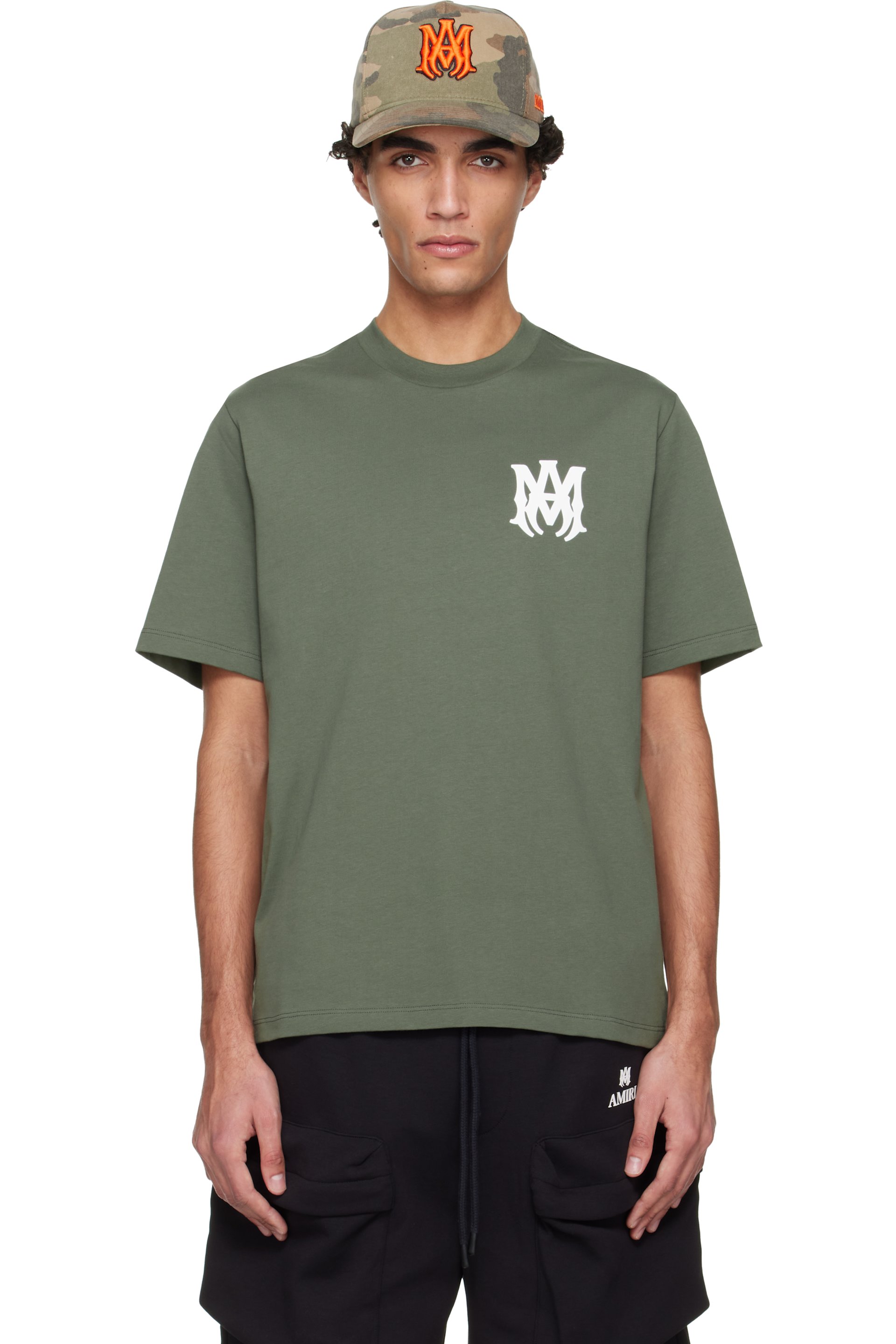 AMIRI - Green MA Core Logo T-shirt