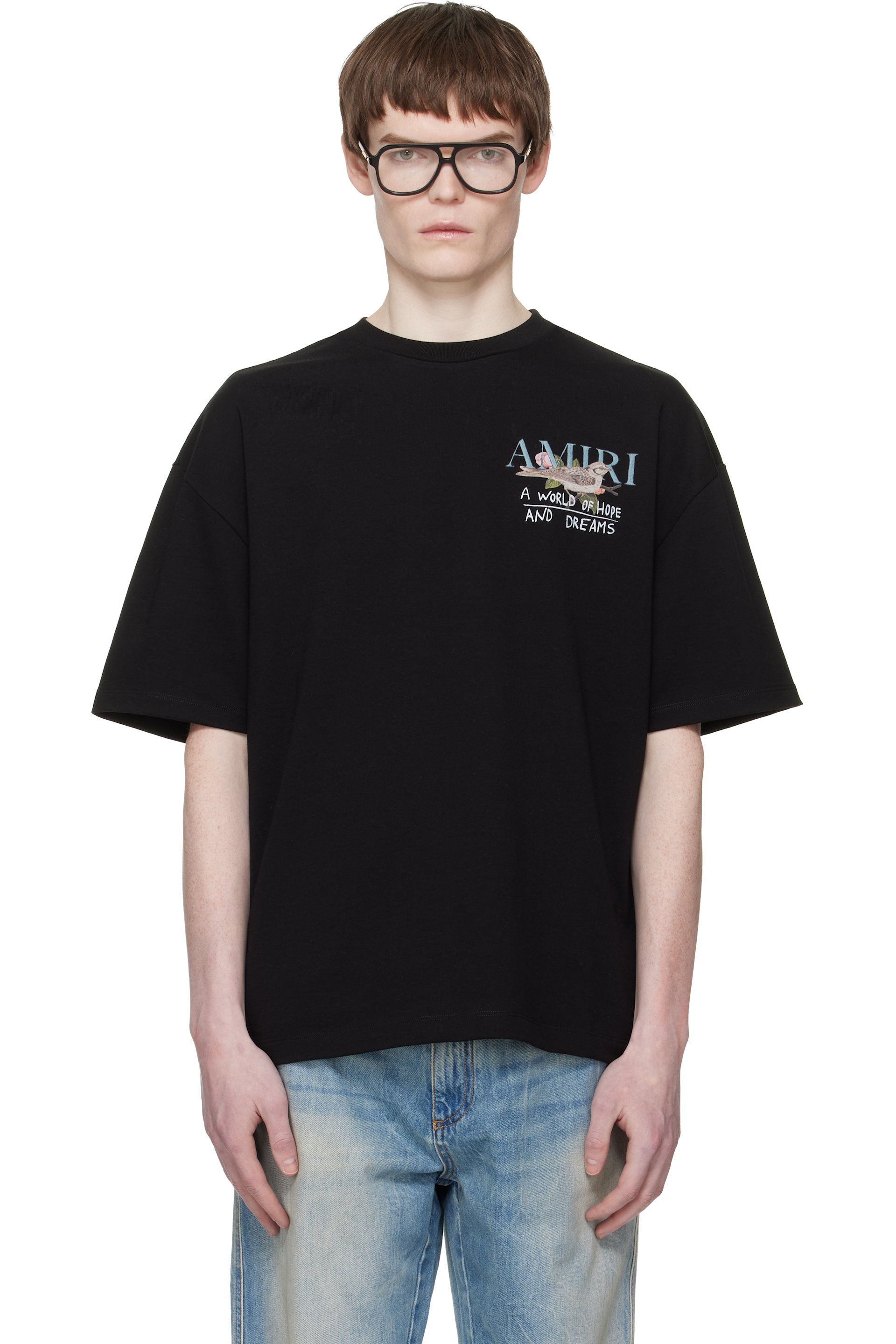 AMIRI - Black 'Hope And Dreams' T-shirt