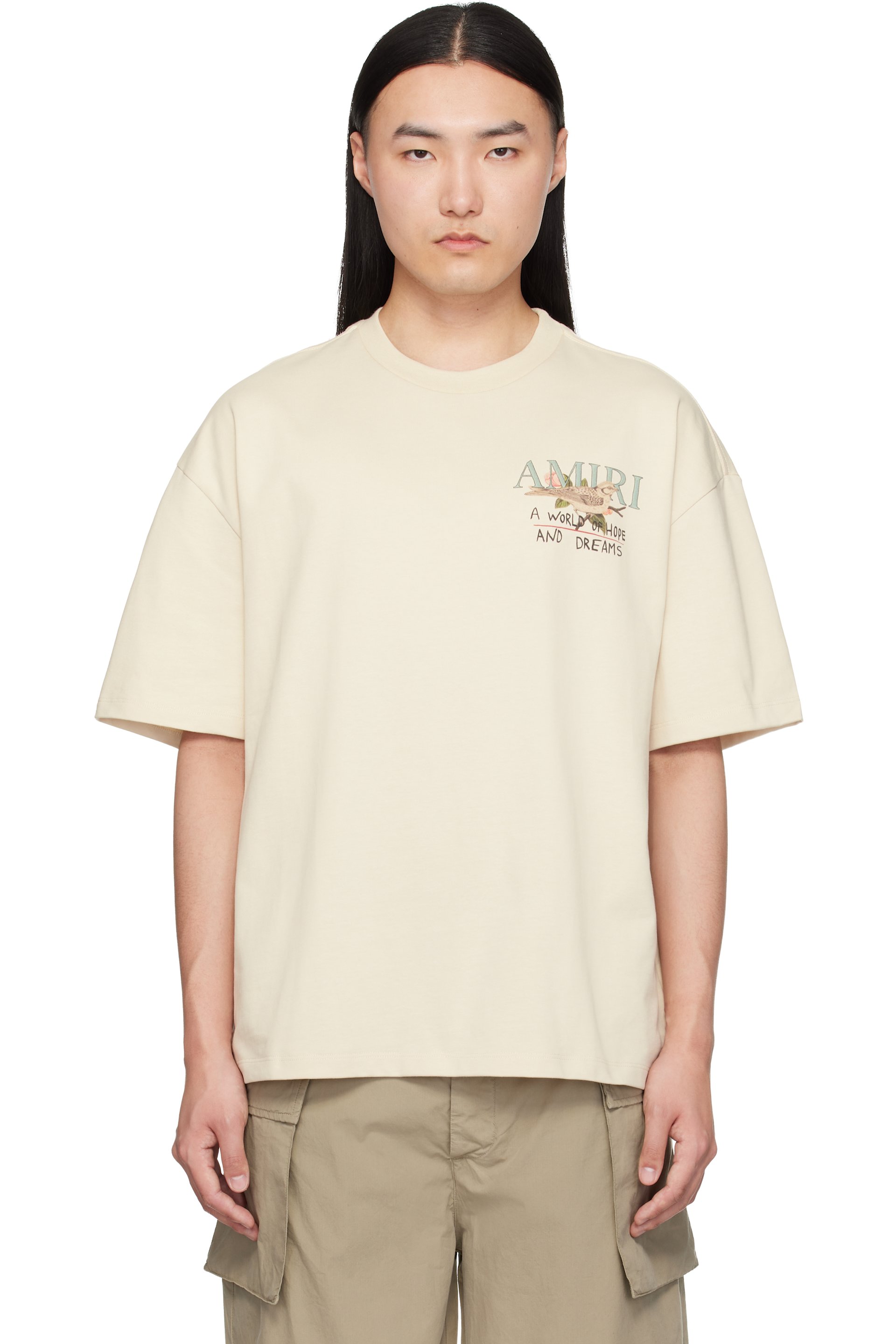 AMIRI: Off-White 'Hope & Dreams' T-shirt | SSENSE