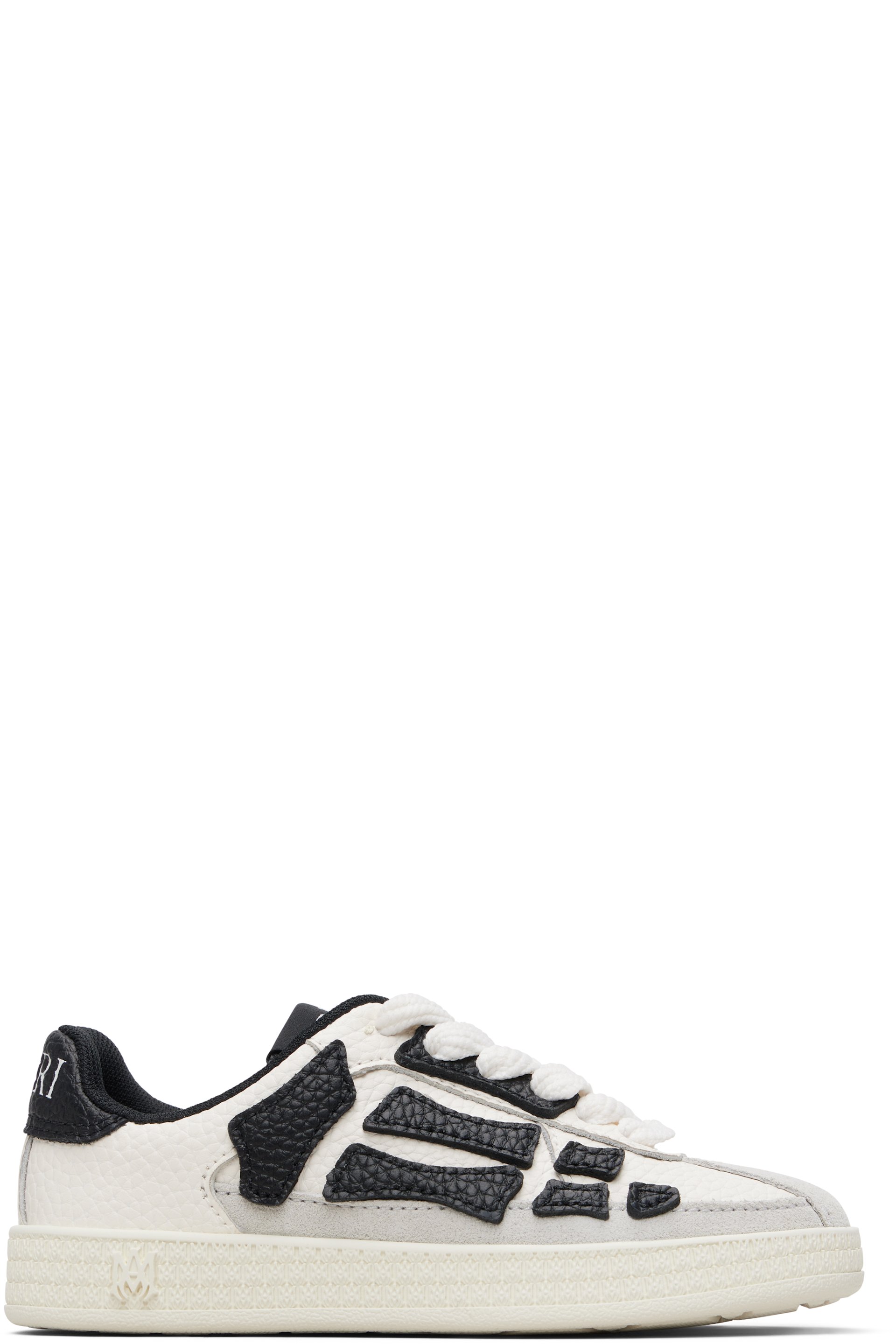 AMIRI - 白色 Pacific Bones 儿童运动鞋