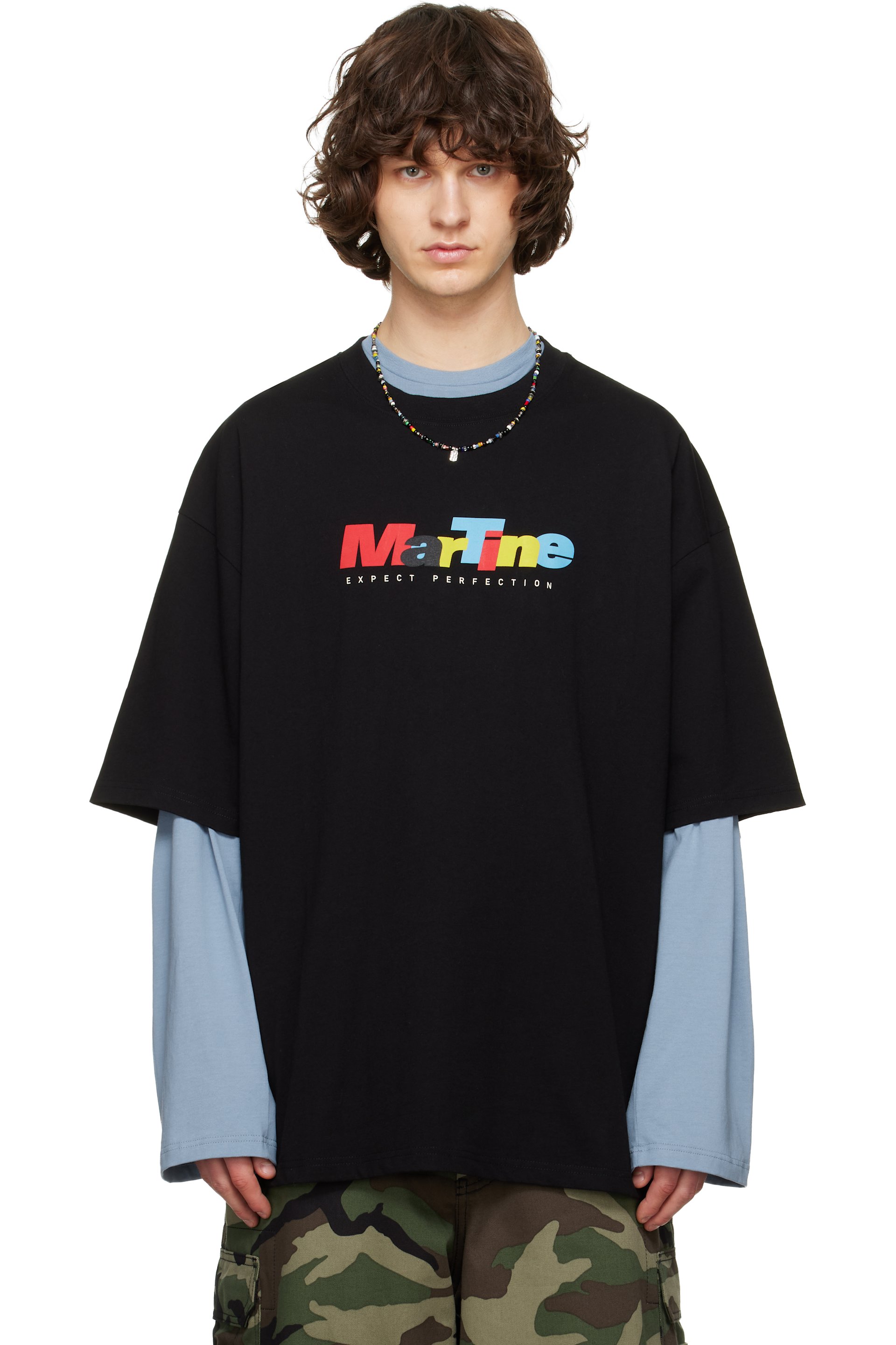 Martine Rose - Black S/S Oversized T-shirt