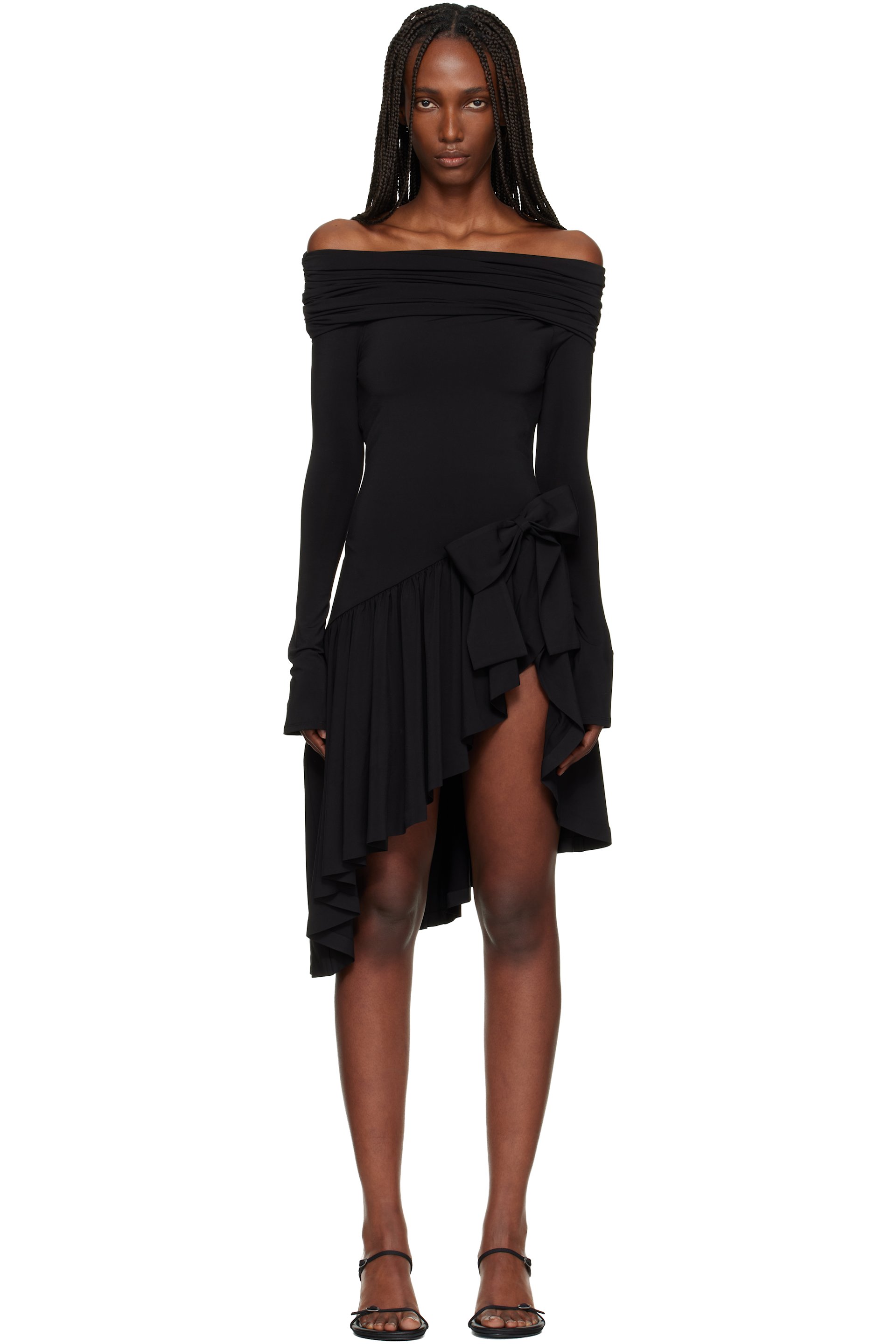 GUIZIO - Robe courte Lola noire