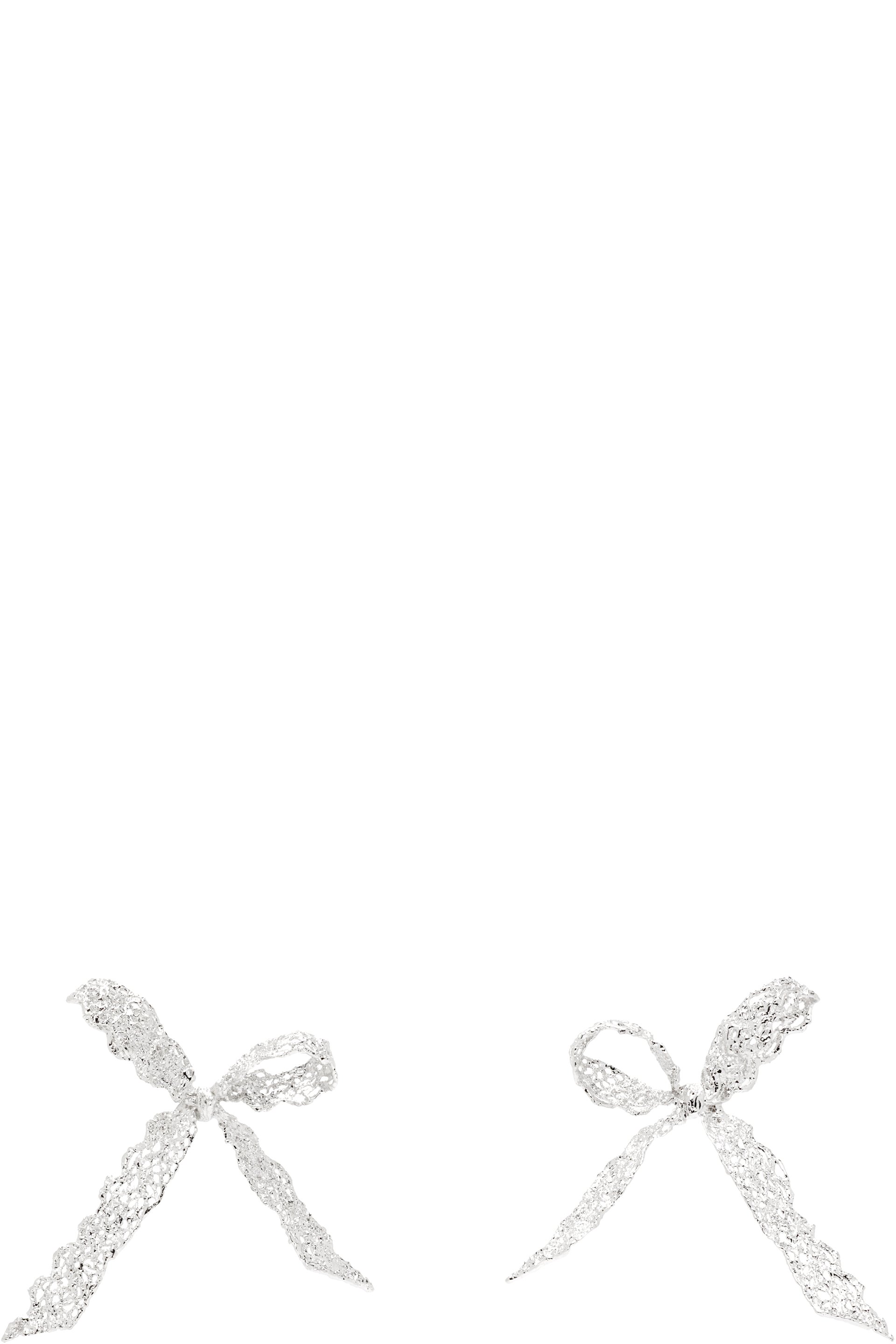 SHUSHU/TONG - Boucles d'oreilles texturées en forme de boucle