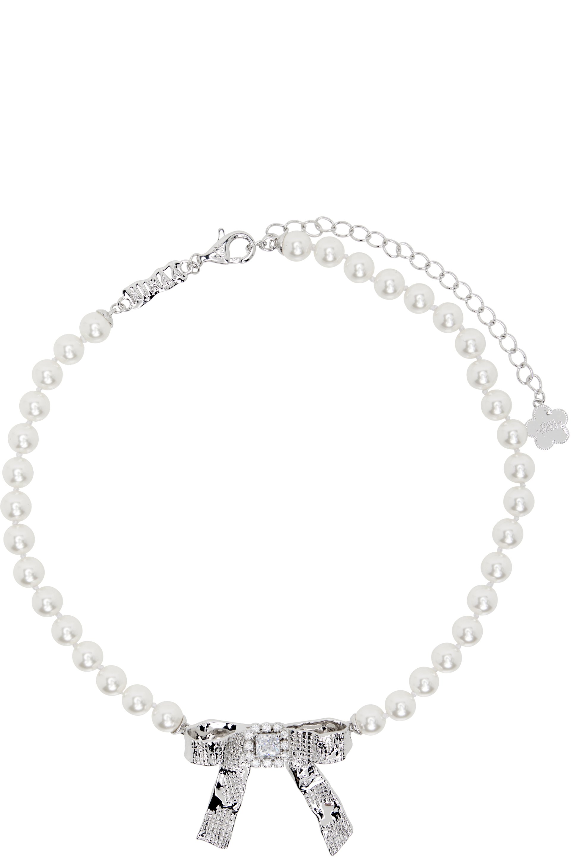 SHUSHU/TONG - Collier à boucle et à perles artificielles édition YVMIN