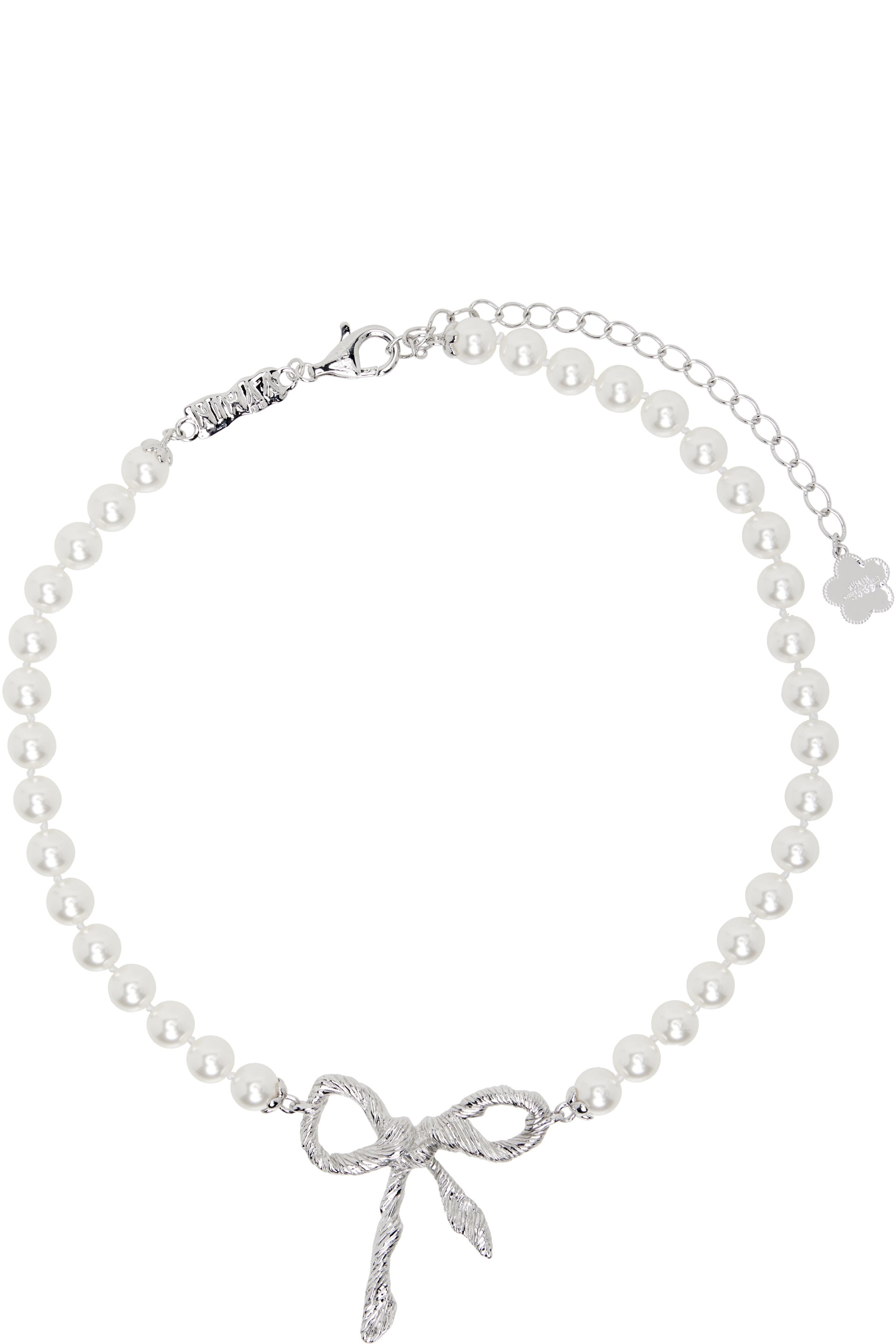 SHUSHU/TONG - Collier à boucle et à perles artificielles édition YVMIN
