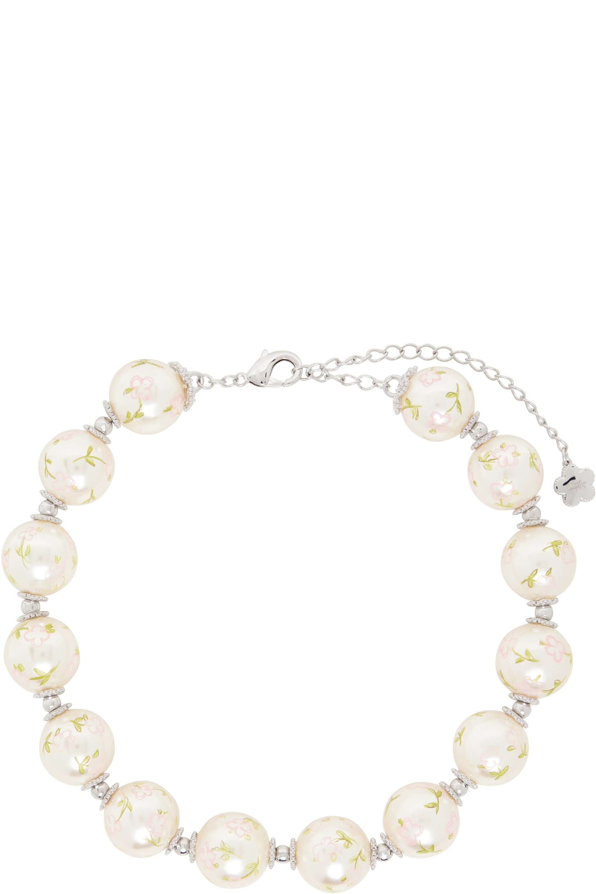 SHUSHU/TONG - Collier à perles artificielles peintes