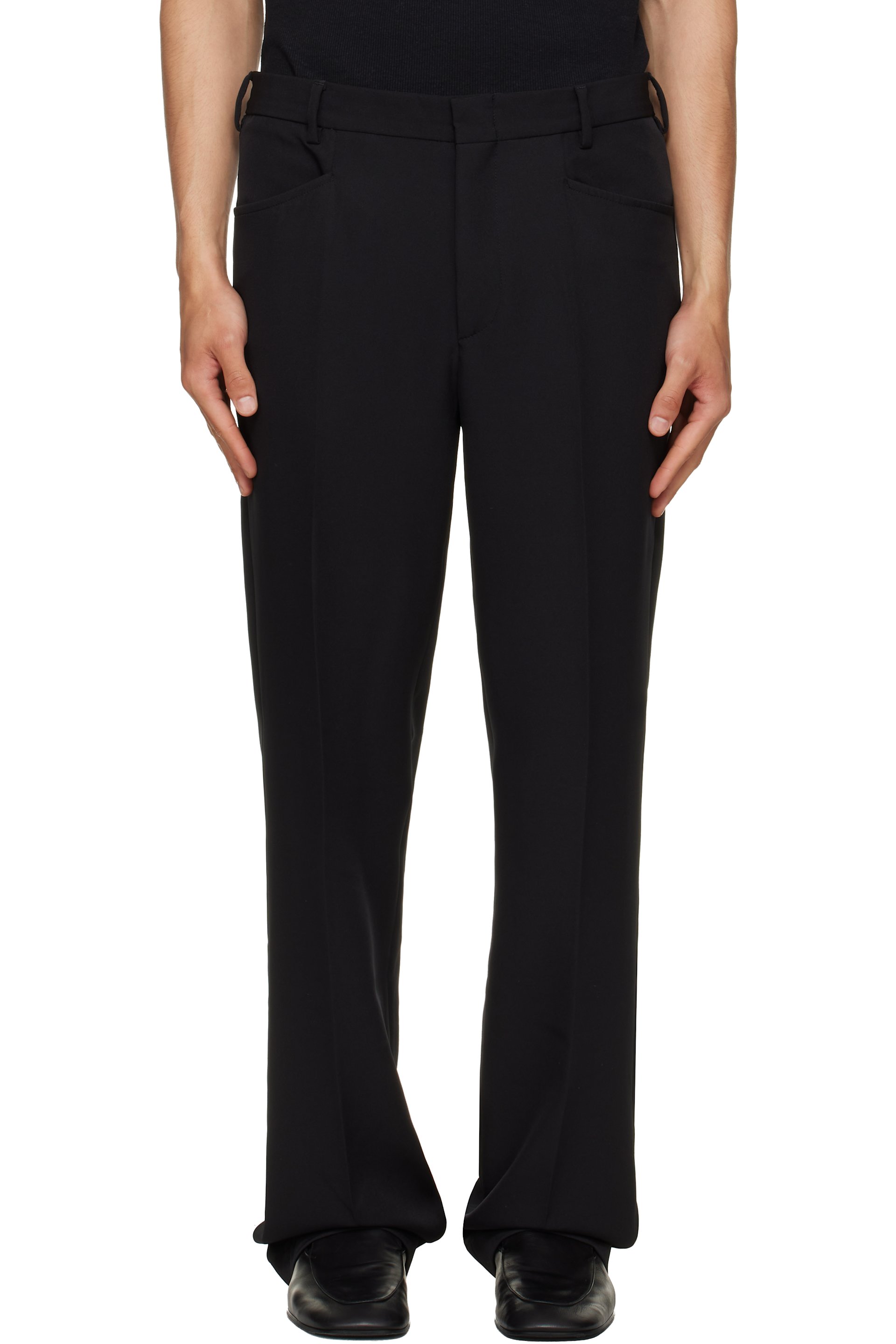 Second/Layer - Black 'El Niño' Slim Trousers