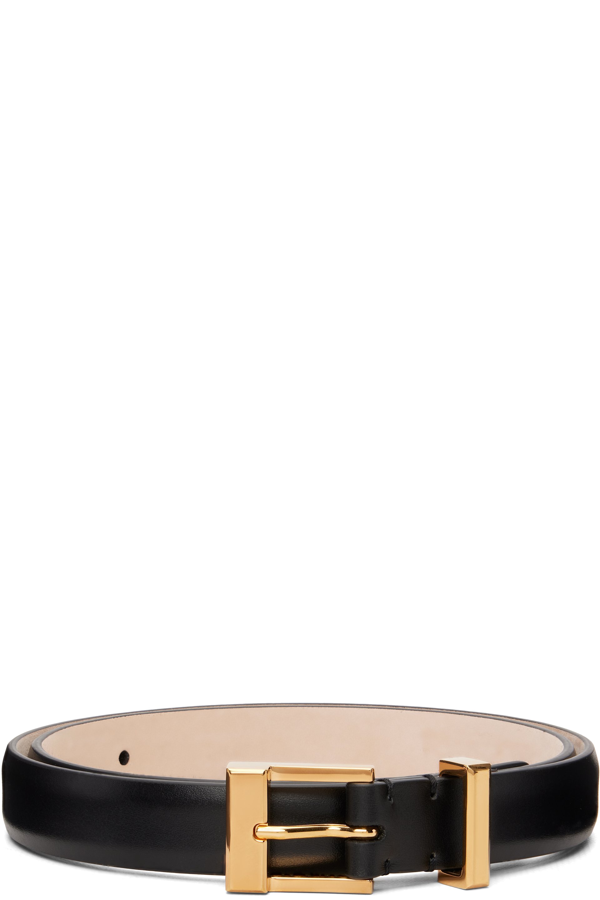 KHAITE - Ceinture Manhattan noire