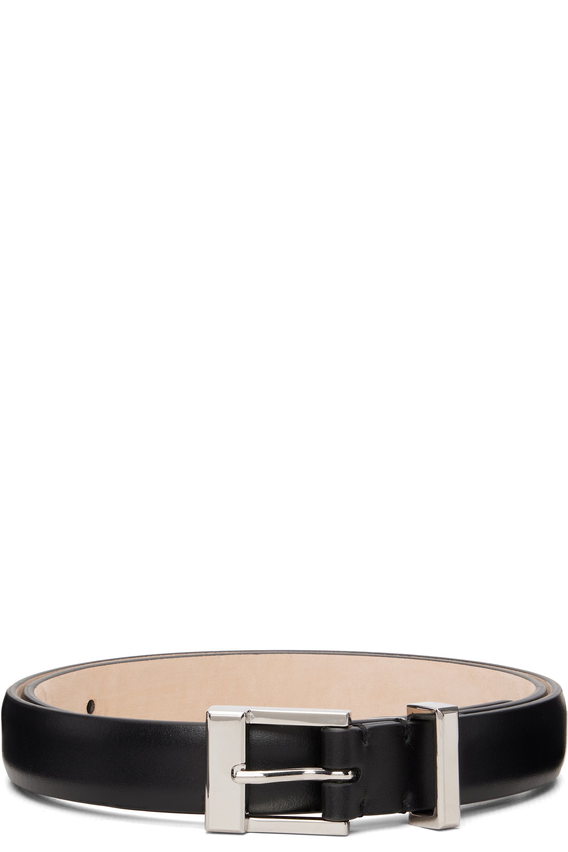 KHAITE - Ceinture Manhattan noire