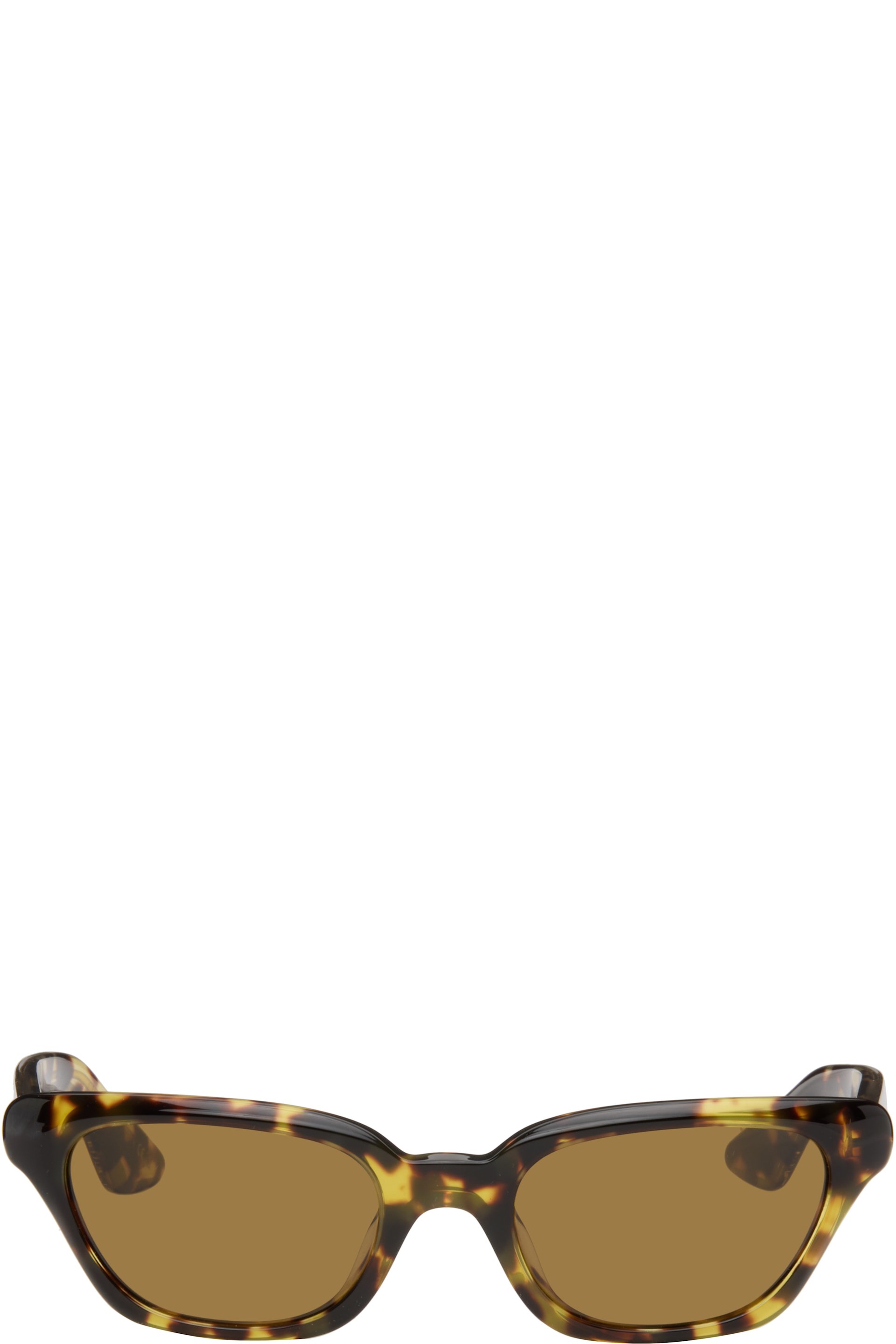 KHAITE - Lunettes de soleil 1983C brunes édition Oliver Peoples