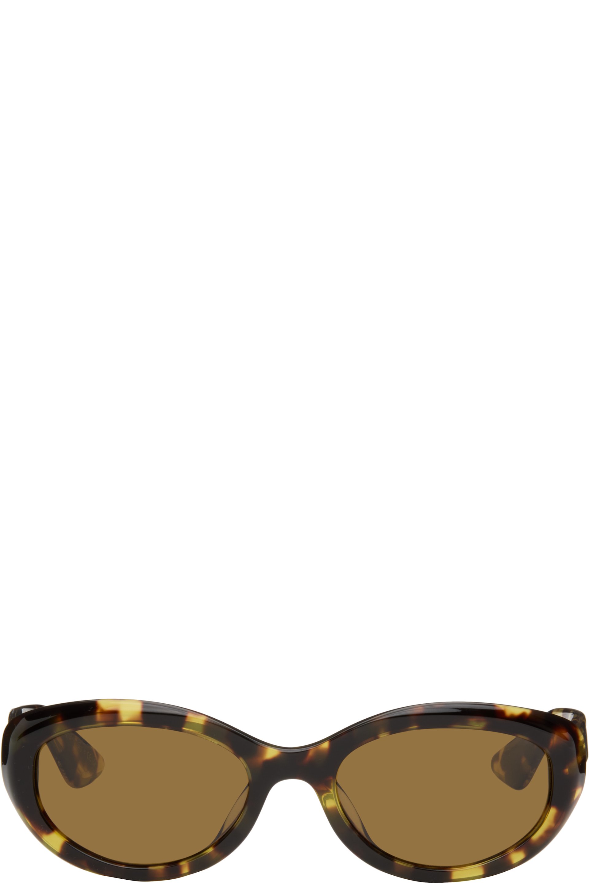 KHAITE - Lunettes de soleil 1969C brunes édition Oliver Peoples