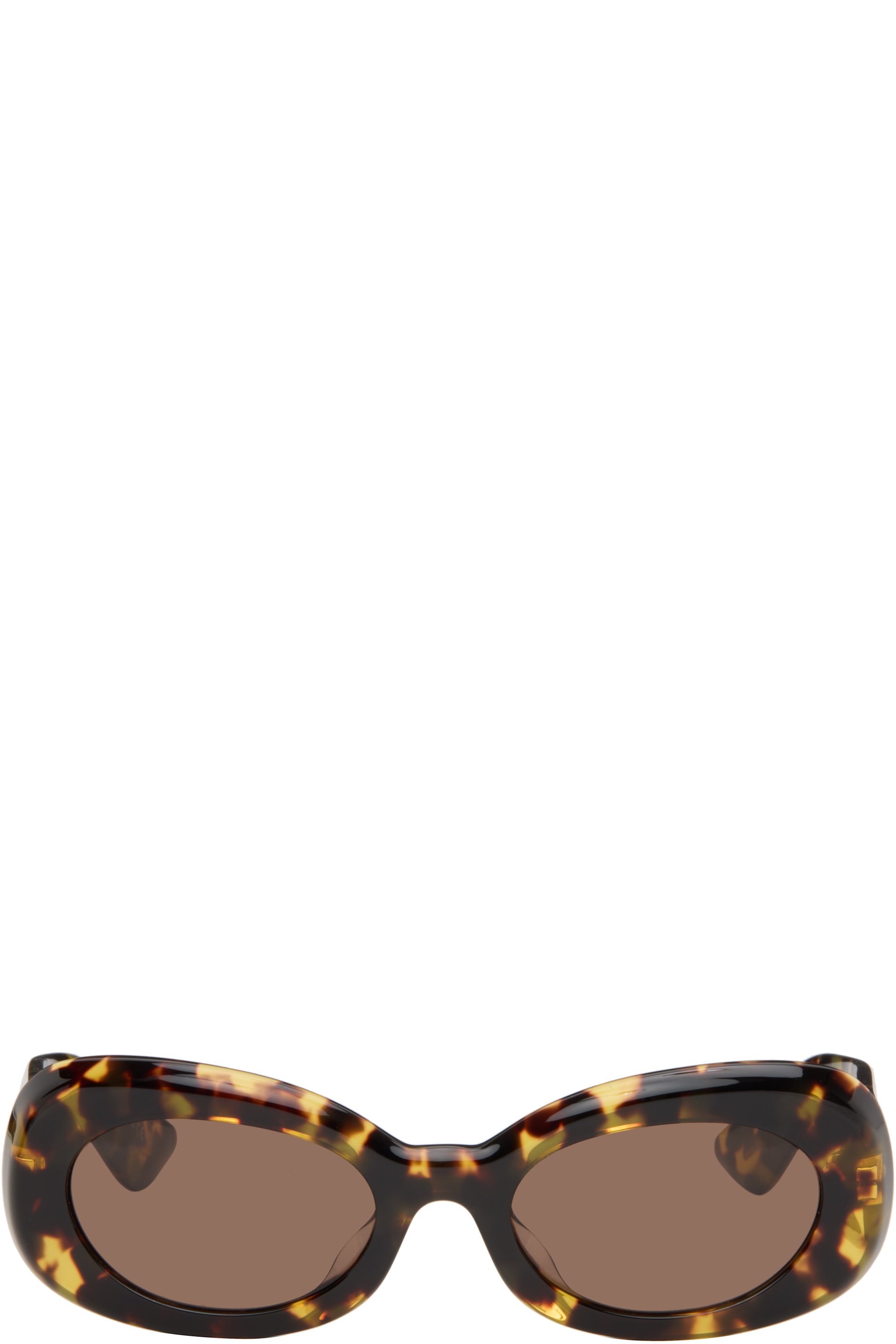 KHAITE - Lunettes de soleil 1992C brunes édition Oliver Peoples