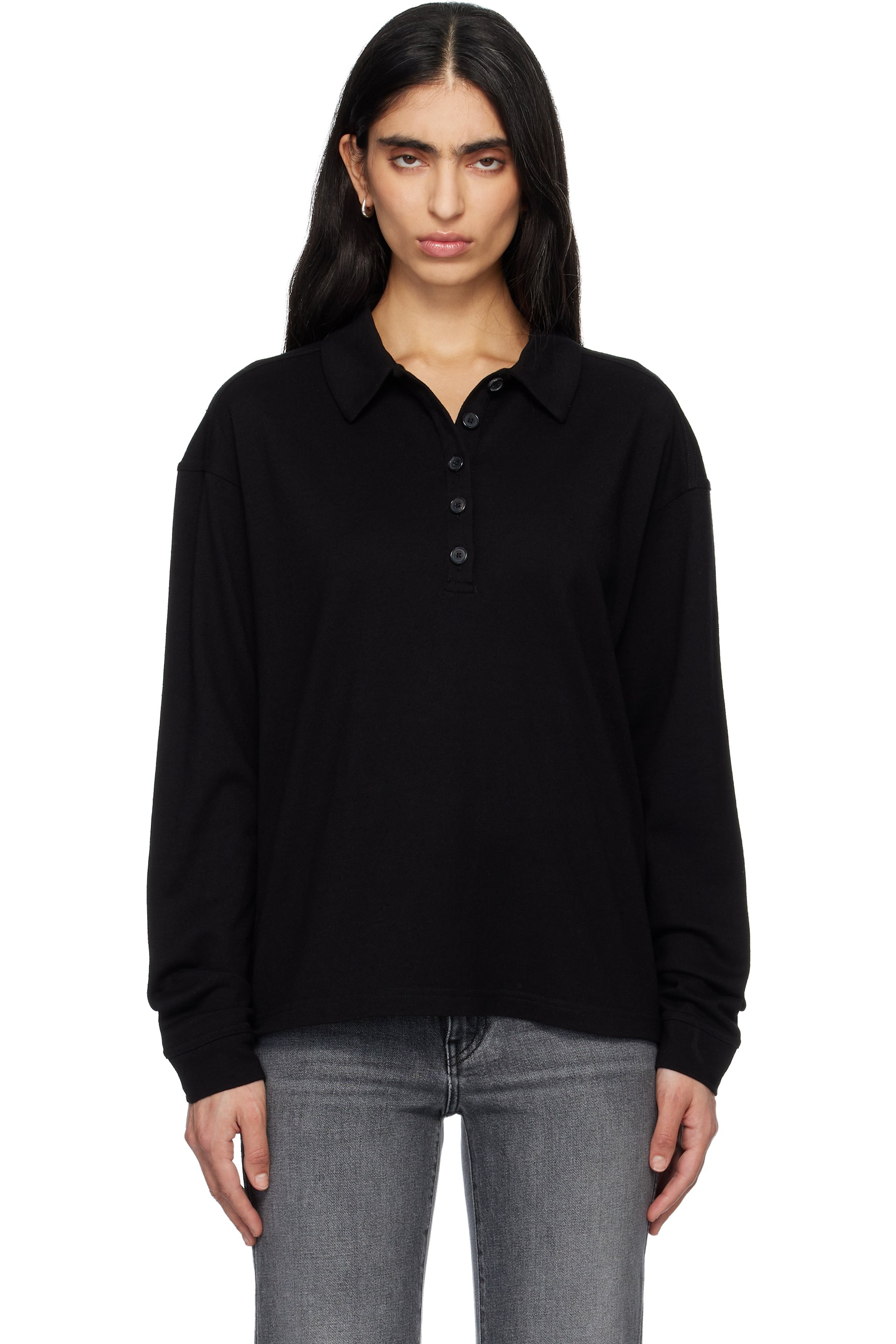 KHAITE - Polo Faithful noir