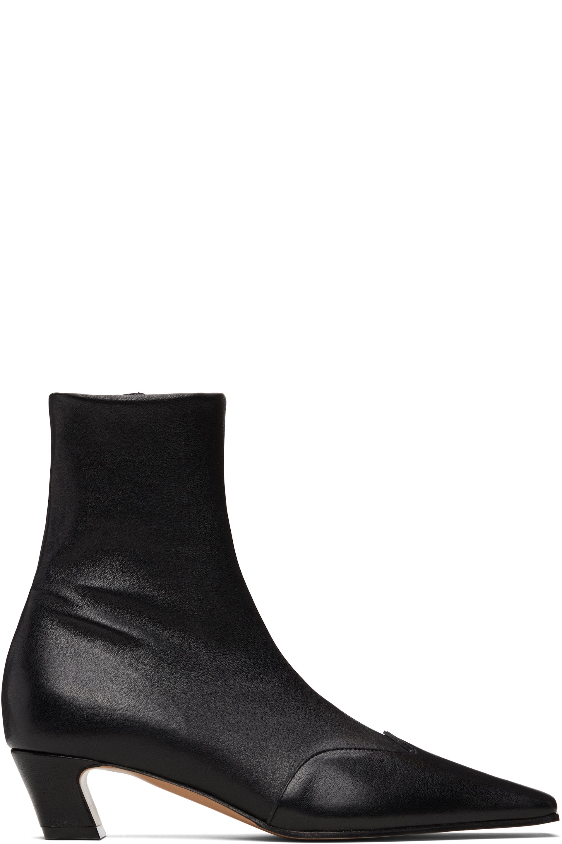 KHAITE - Black Nevada Stretch Low Boots