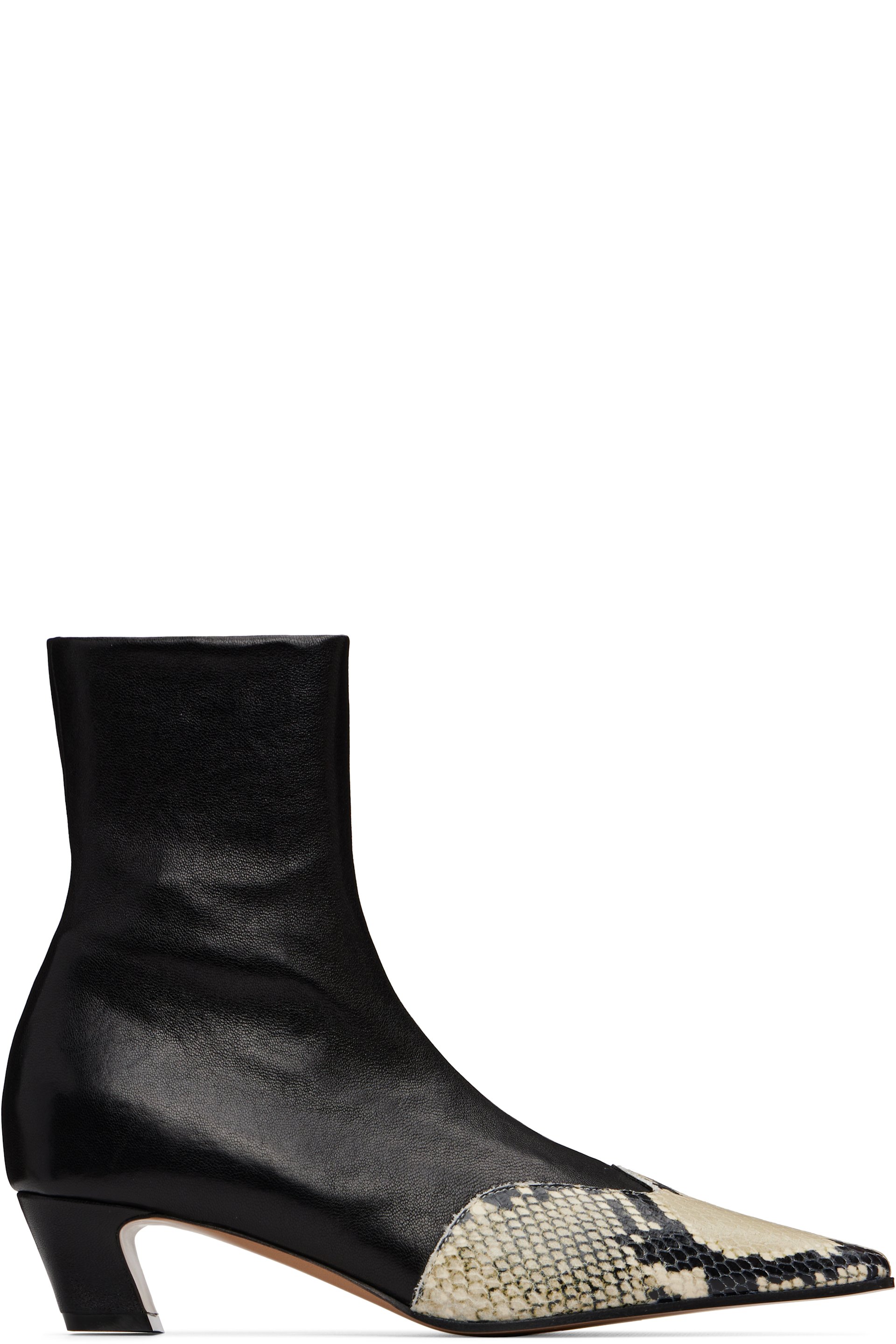 KHAITE - Black Nevada Stretch Low Boots