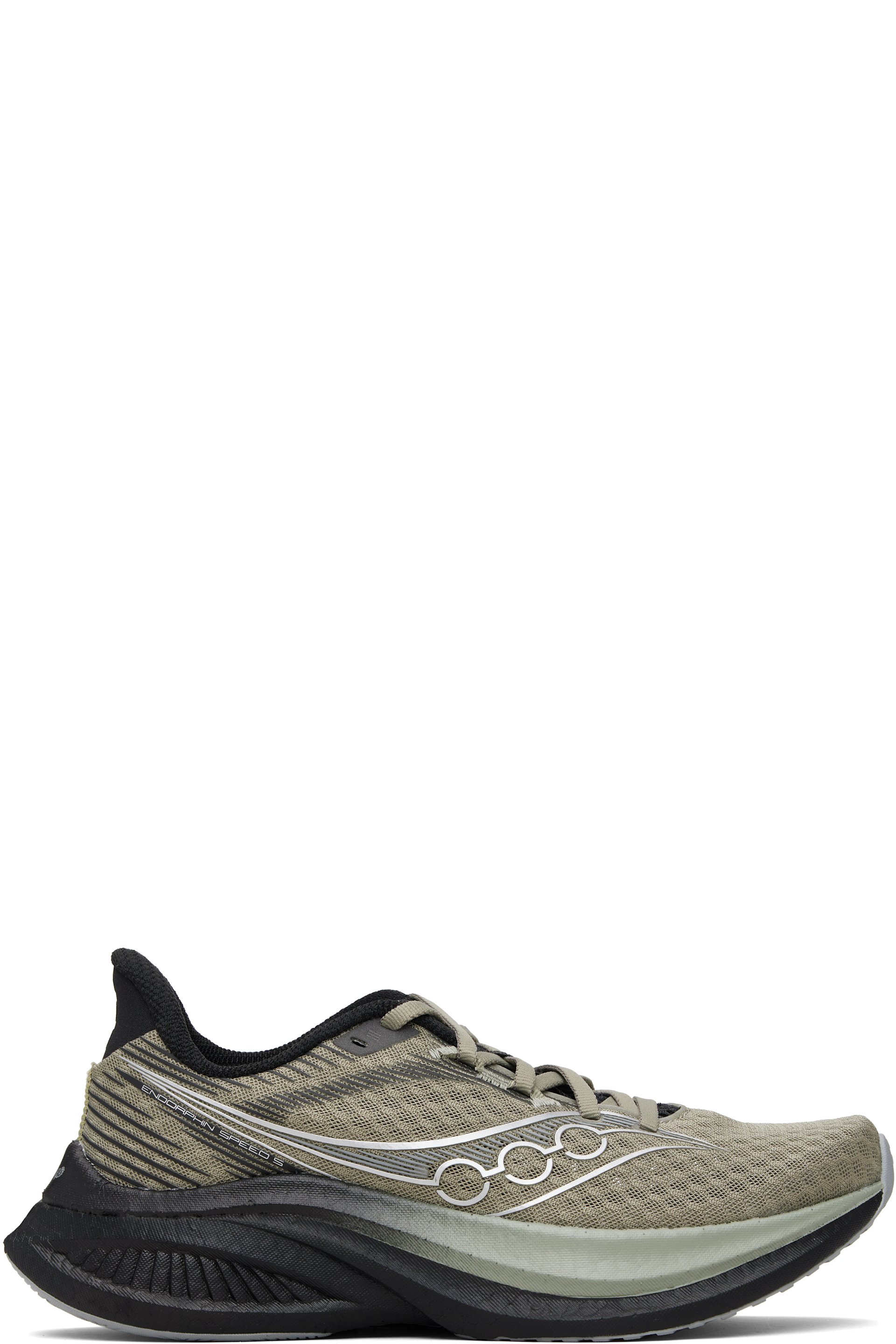 Saucony - Khaki Endorphin Speed 5 Sneakers