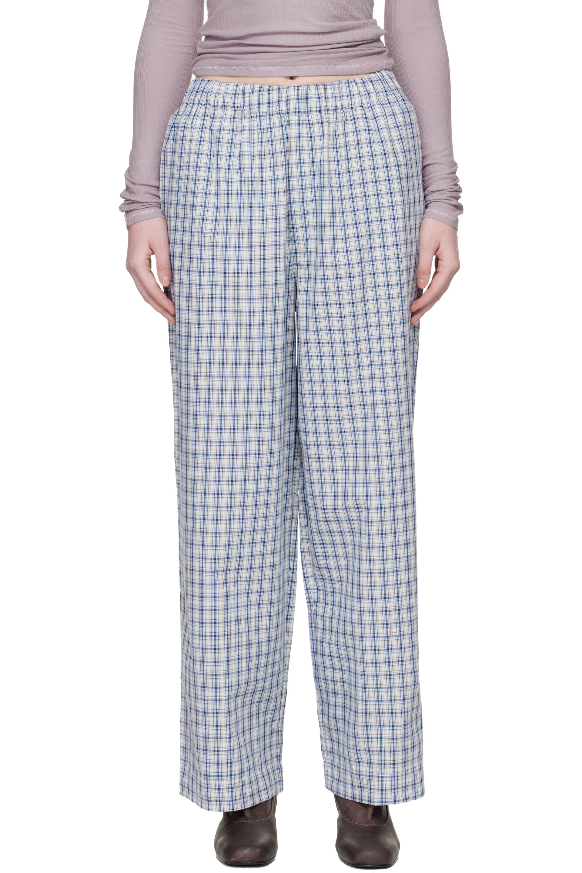 Baserange - Blue Claude Lounge Pants