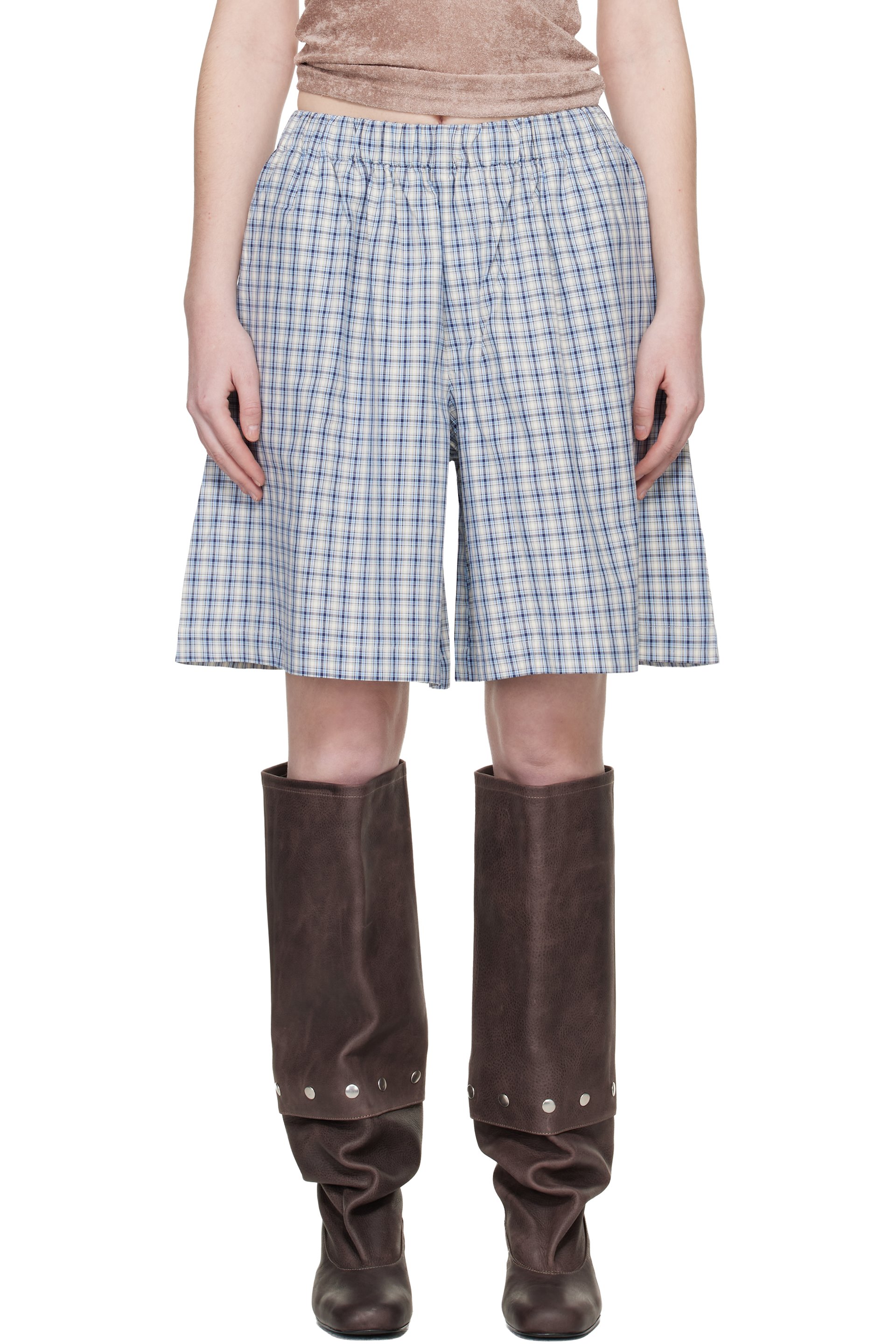 Baserange - Blue Claude Shorts