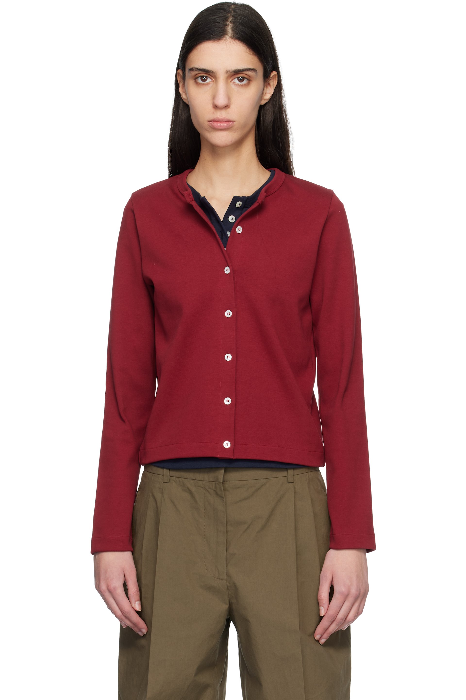 FLORE FLORE - Cardigan Poppy rouge