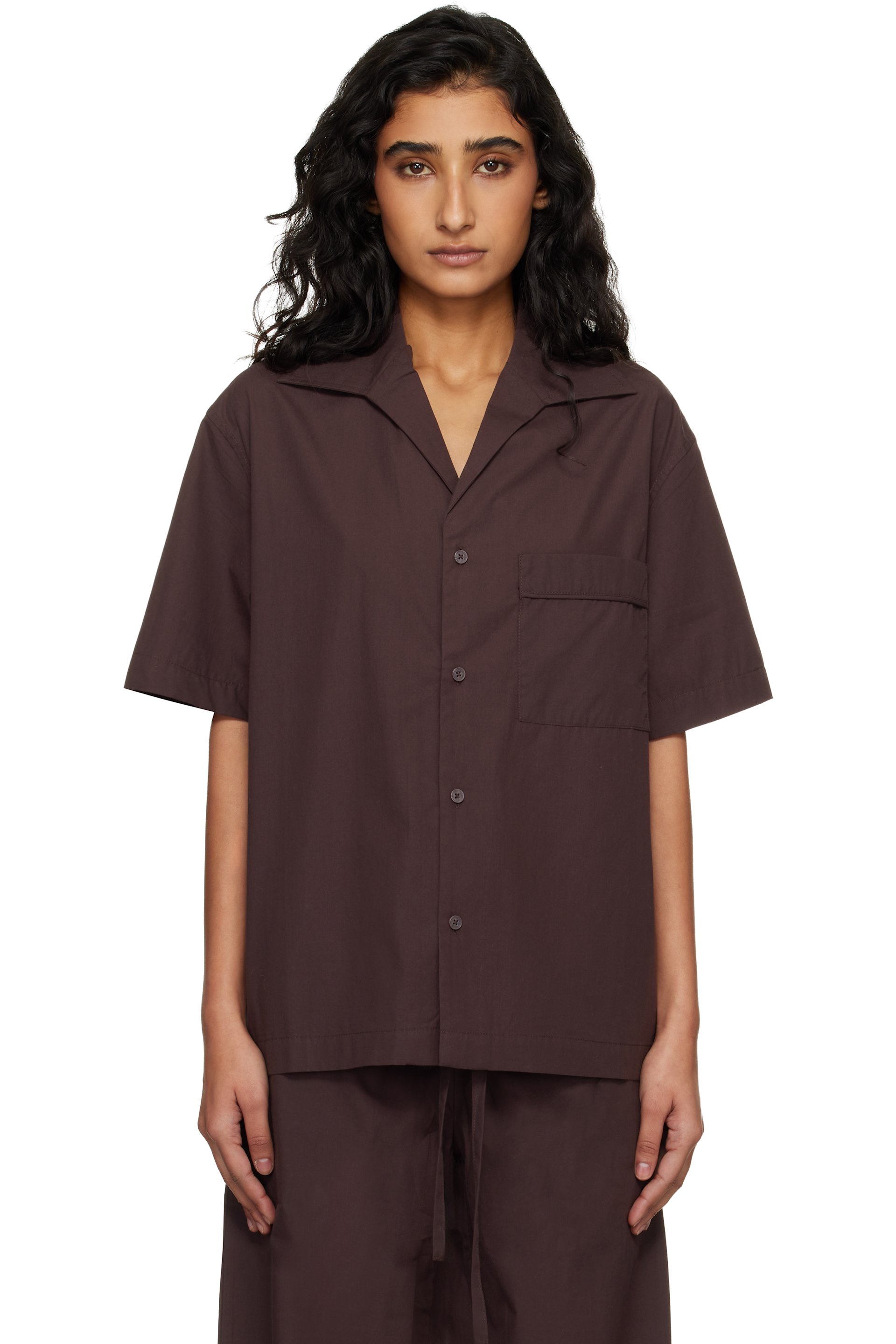 Entire Studios - Brown SS Pyjama shirt