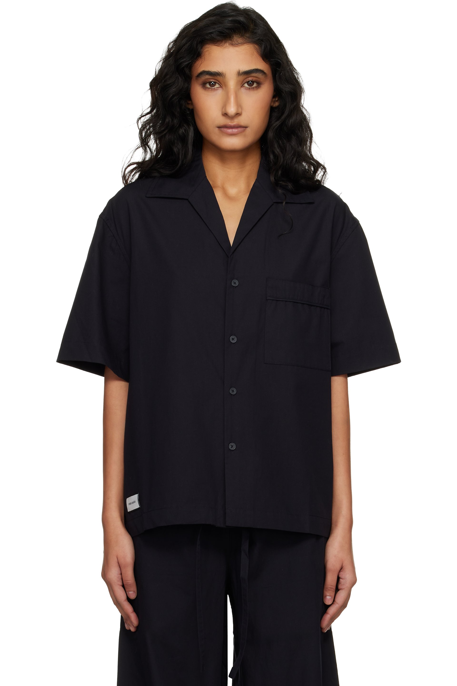 Entire Studios - Black SS Pyjama Shirt