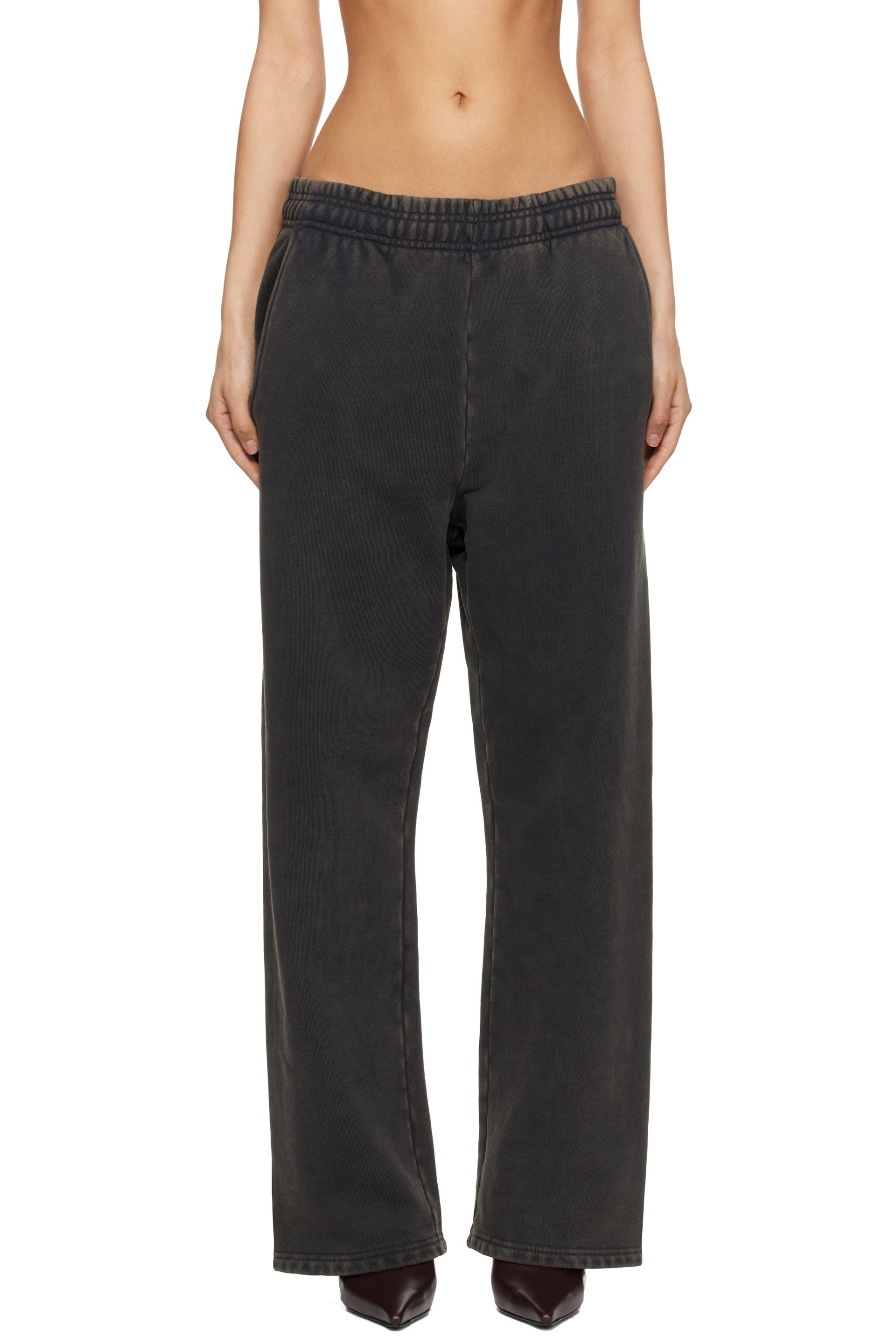 Entire Studios - Black Straight Leg Sweatpants