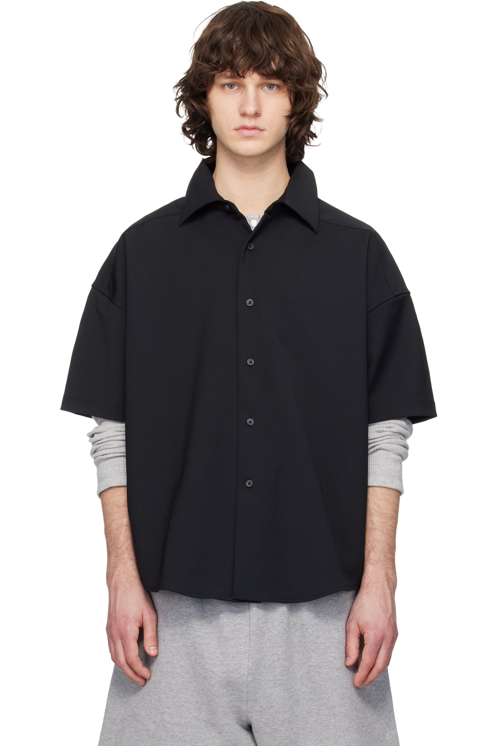 Entire Studios - Black Short Sleeve Shirt