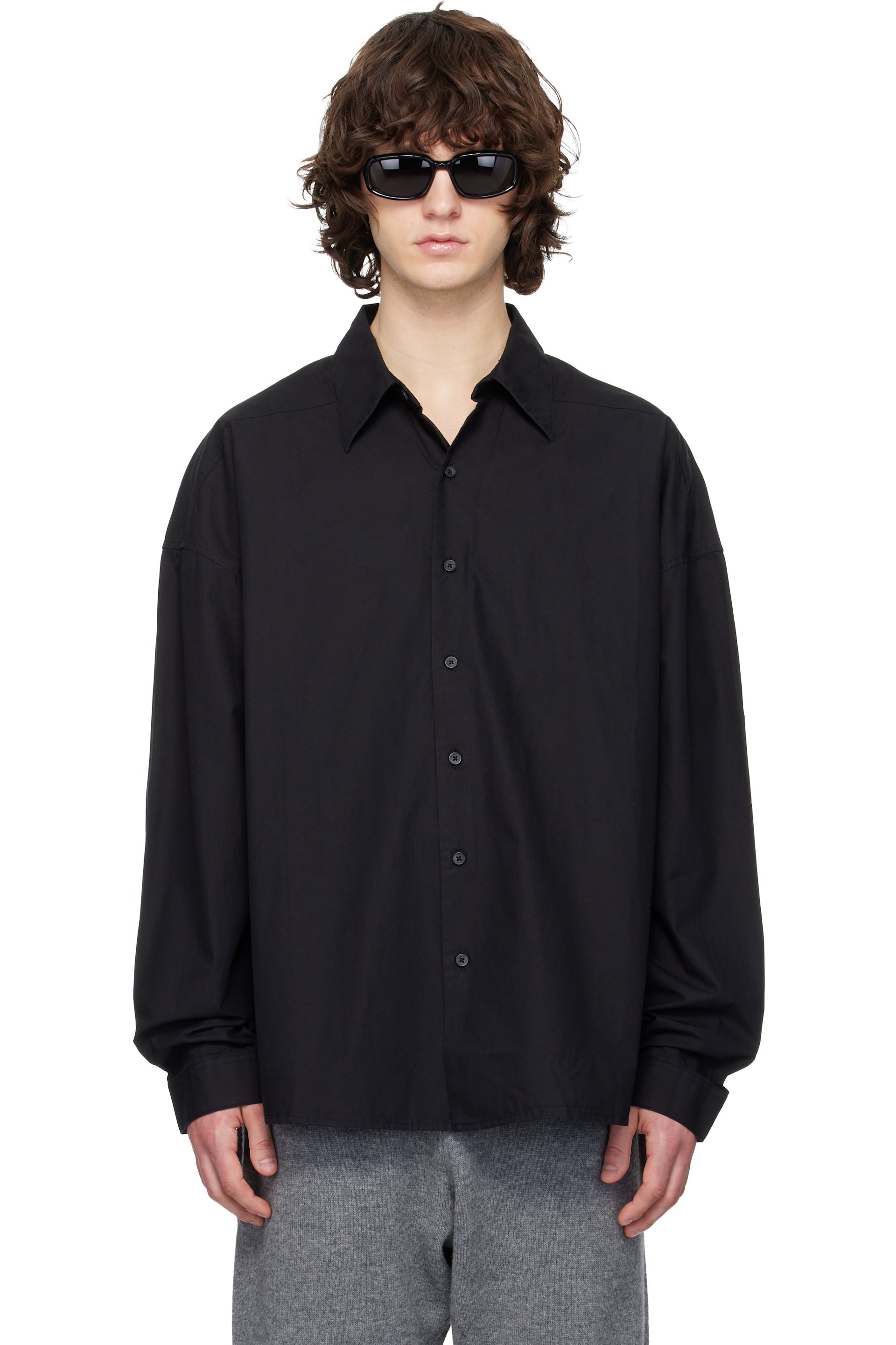 Entire Studios - Black Miller Shirt