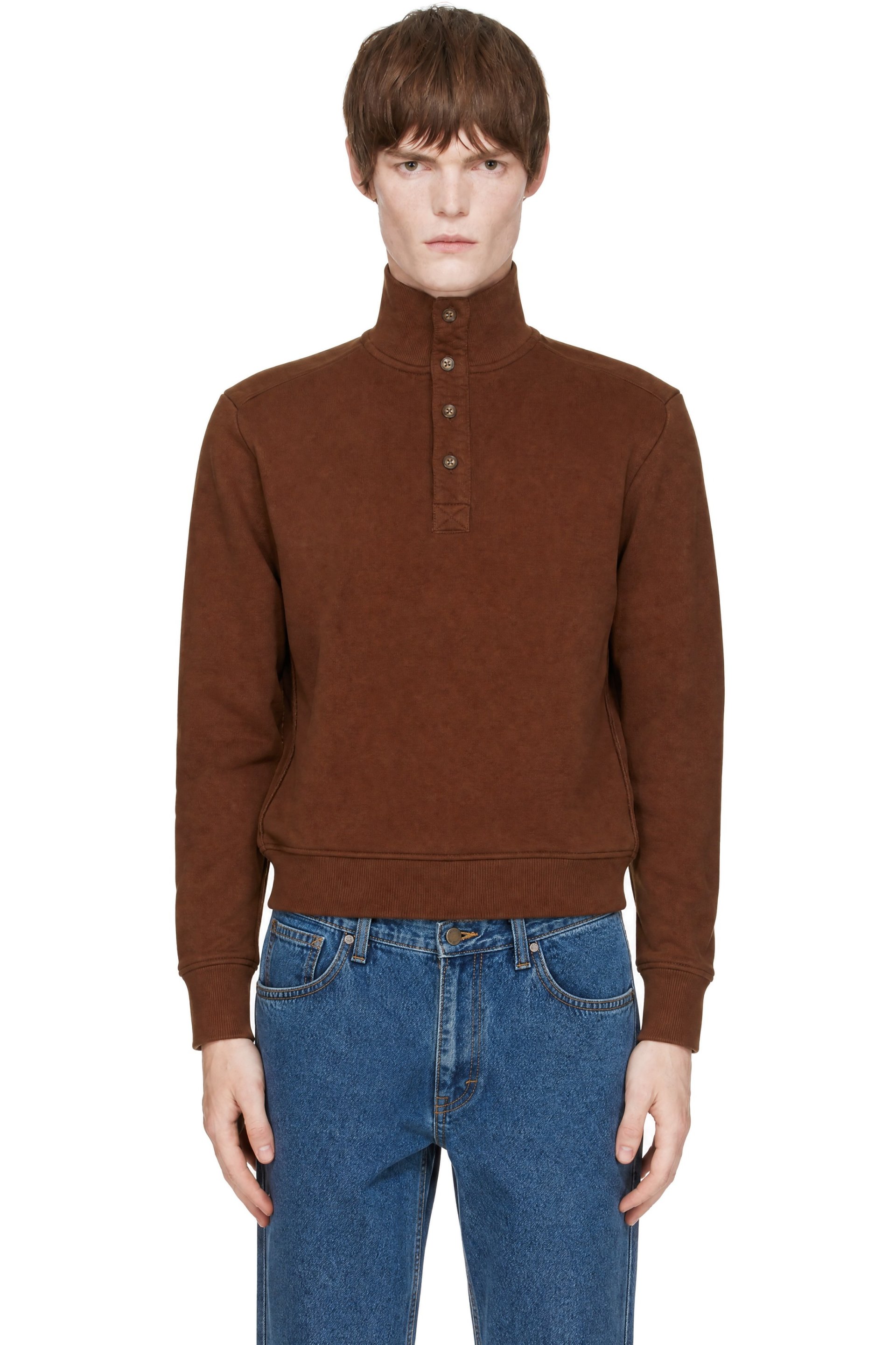 Entire Studios - Brown Port Pullover Sweatshirt