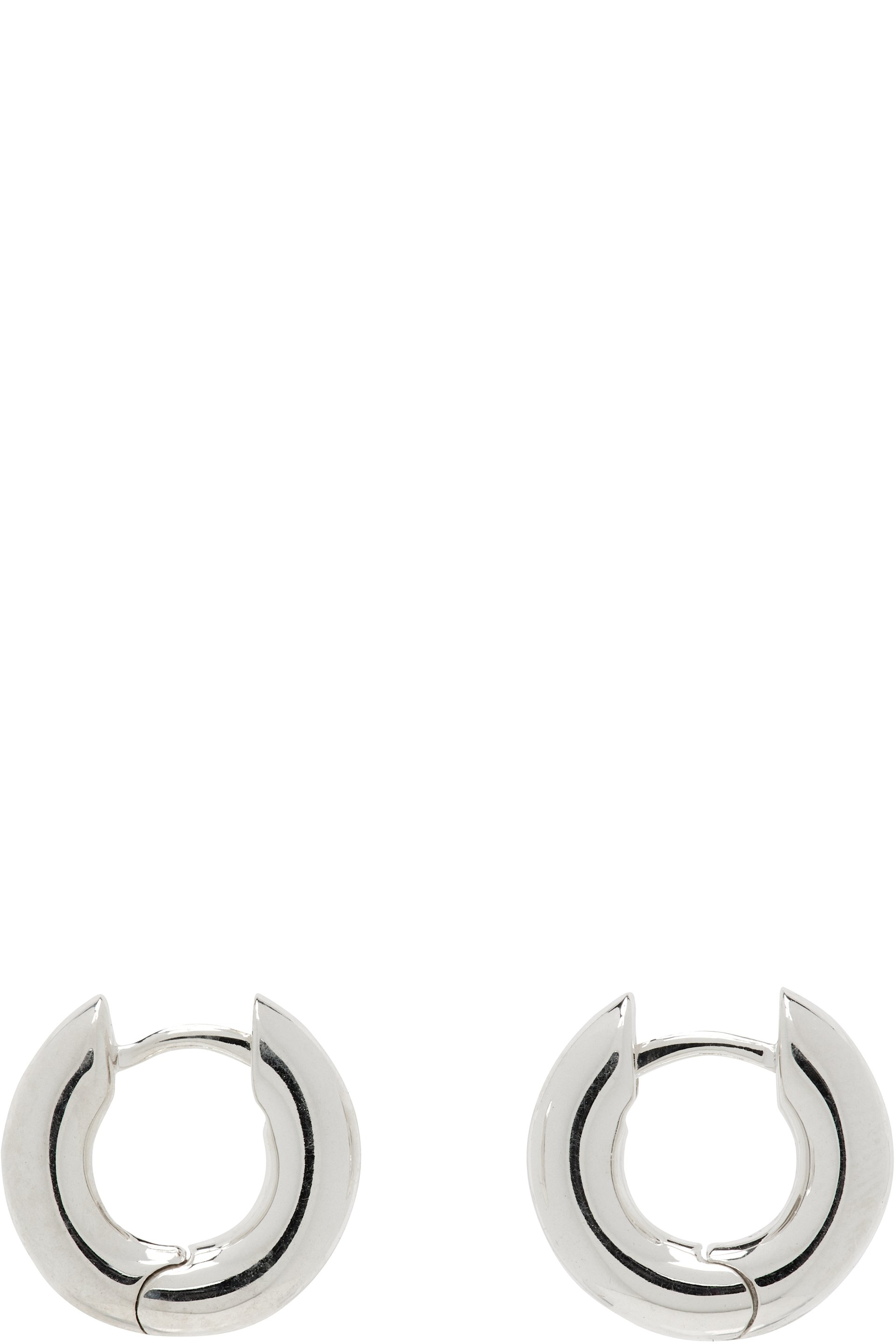 Sophie Buhai - Moyennes boucles d'oreilles à anneau Bagel