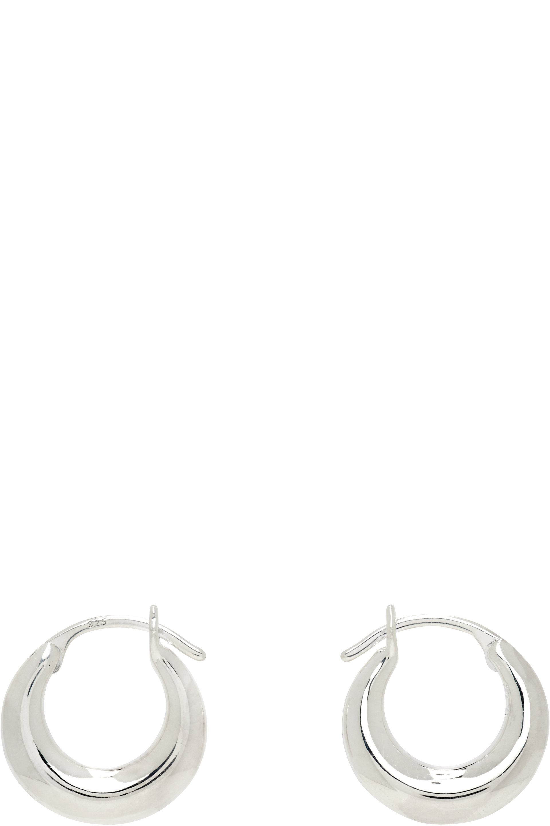 Sophie Buhai: Tiny Essential Hoop Earrings | SSENSE United Kingdom