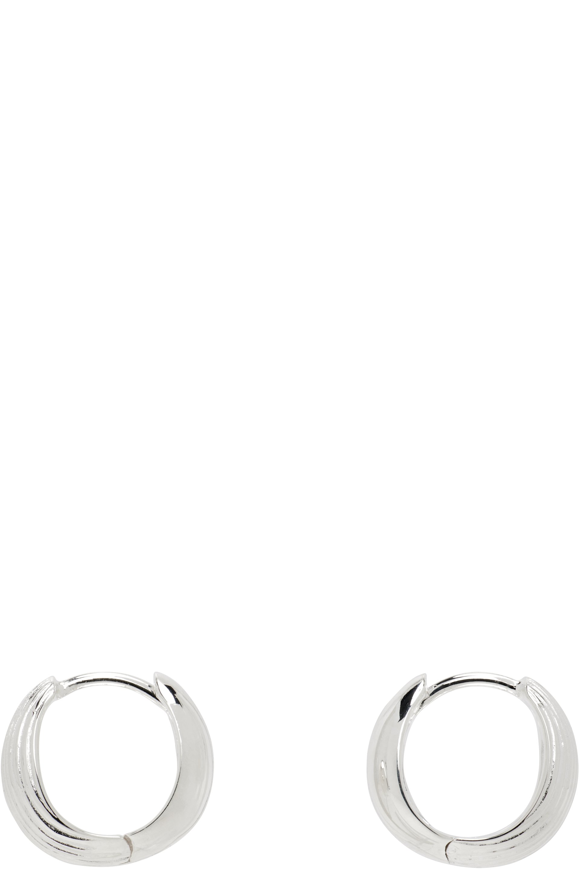 Sophie Buhai - Boucles d'oreilles à anneau inversibles à charnière