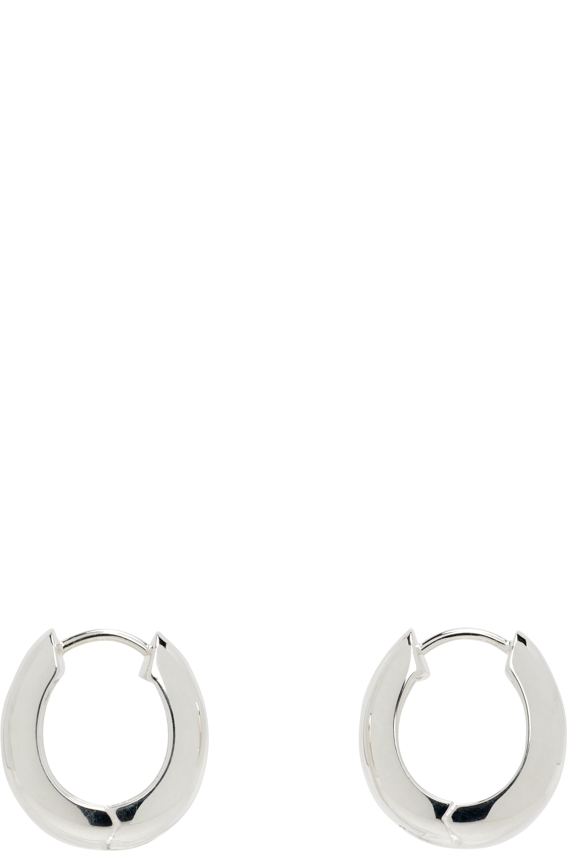 Sophie Buhai - Boucles d'oreilles à anneau fines à charnière