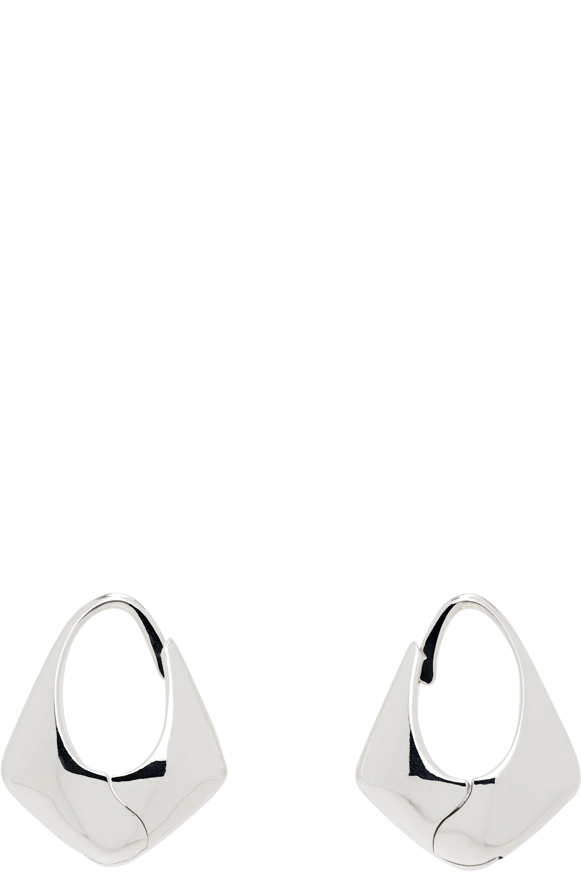 Sophie Buhai - Petites boucles d'oreilles à anneau pyramidales