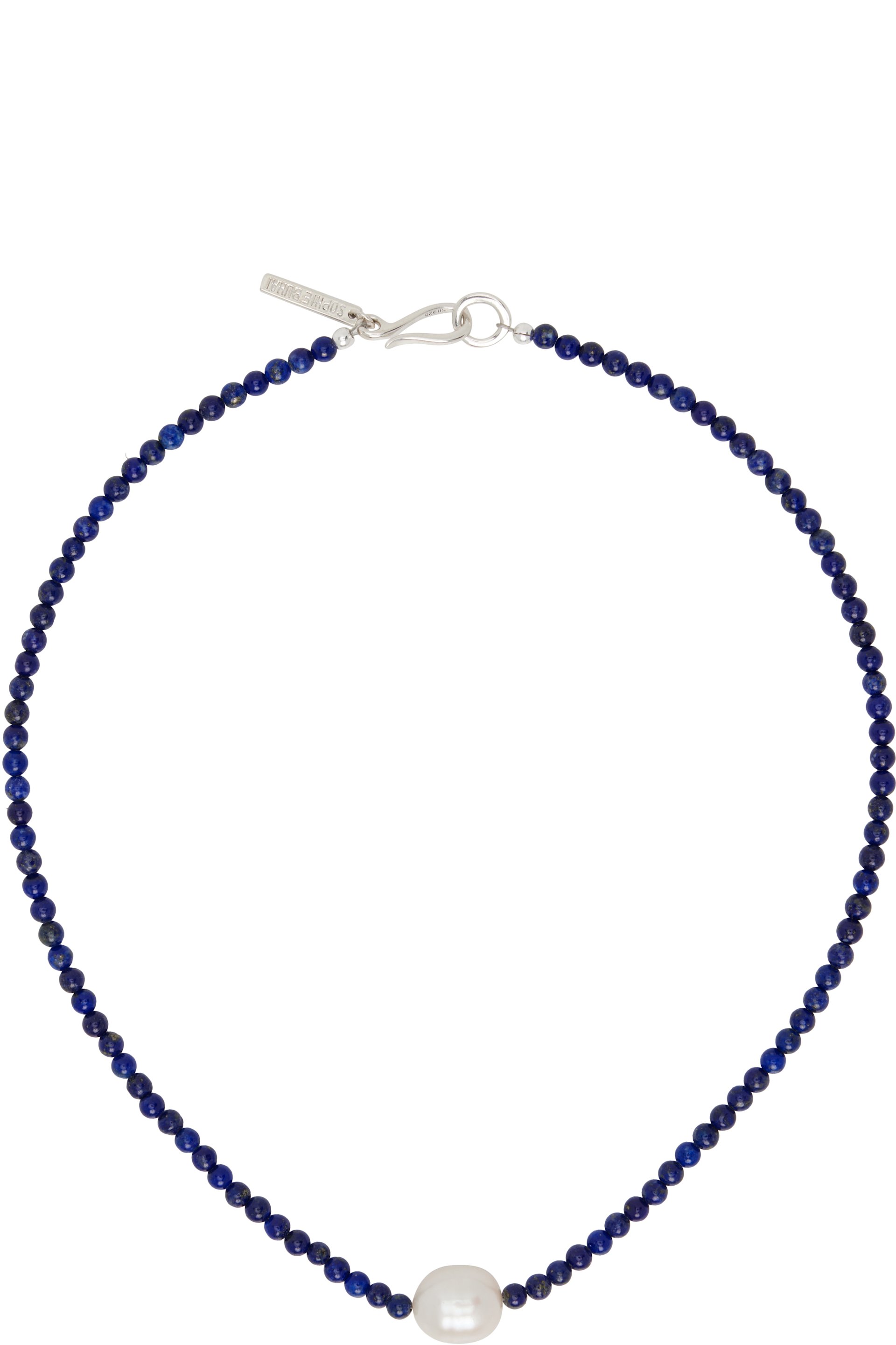 Sophie Buhai - Collier ras-du-cou Mermaid à lapis-lazuli