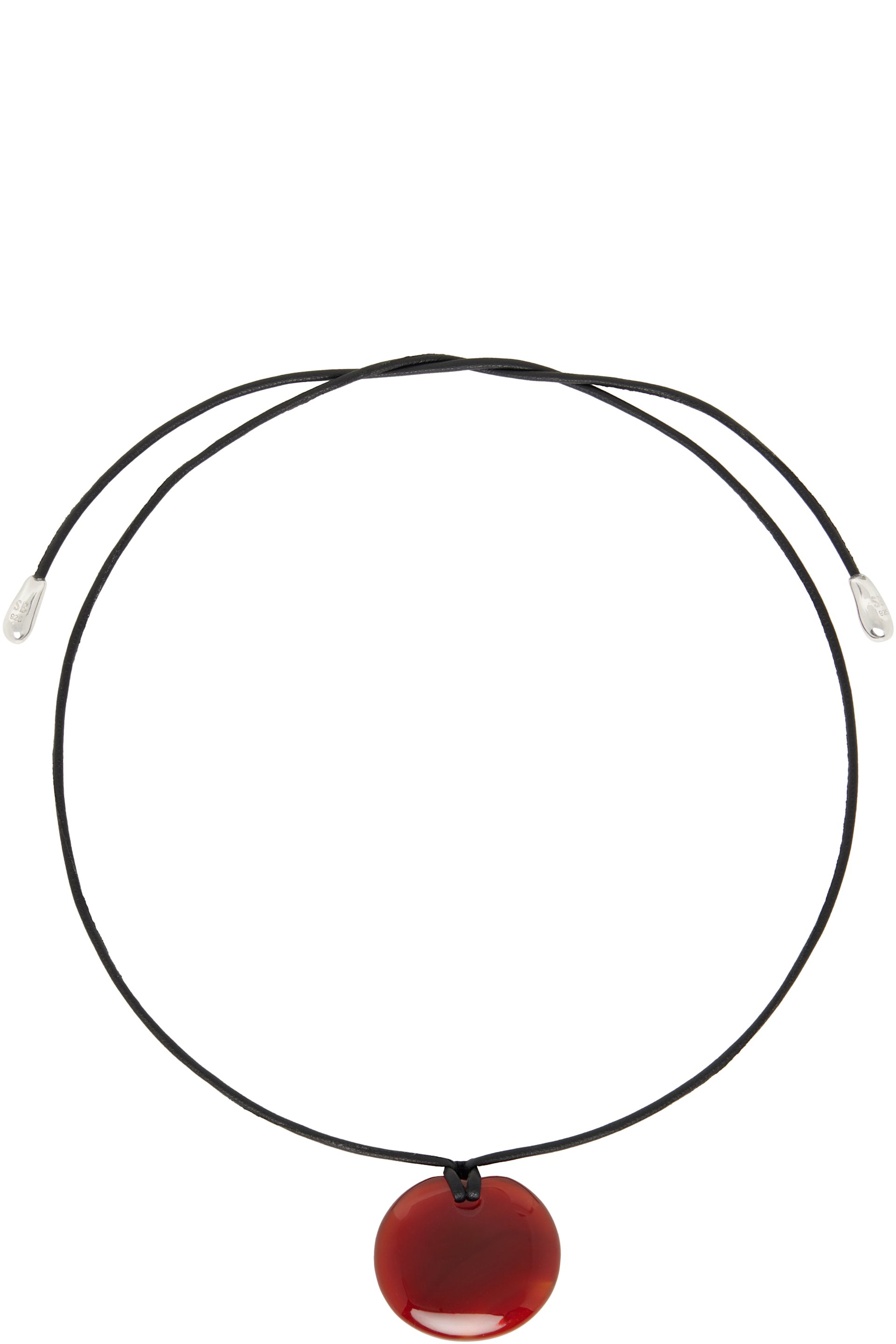 Sophie Buhai - Collier à moyen pendentif en forme de pleine lune
