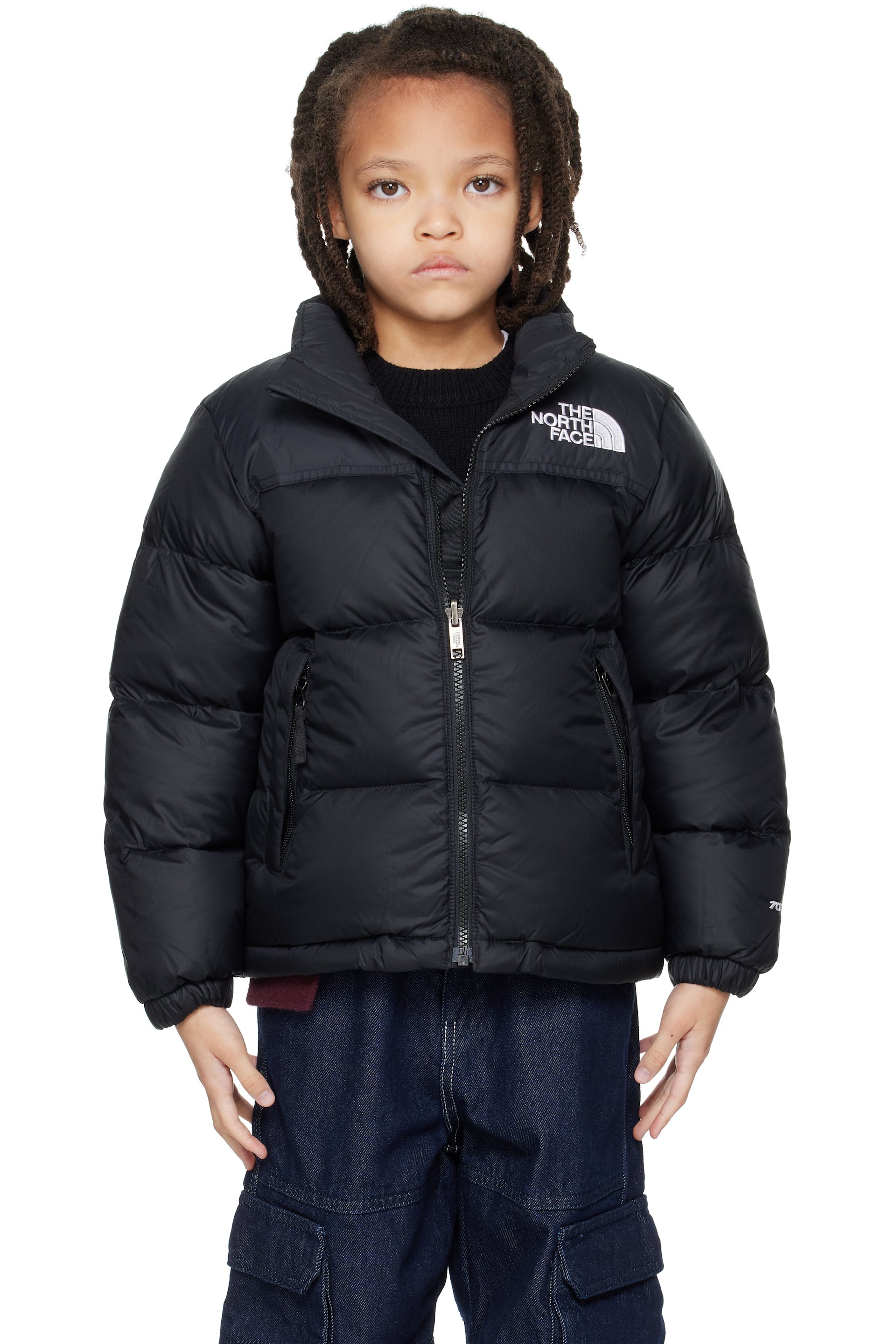 The North Face Kids: ジュニア｜ブラック 1996 レトロ ヌプシ ダウン