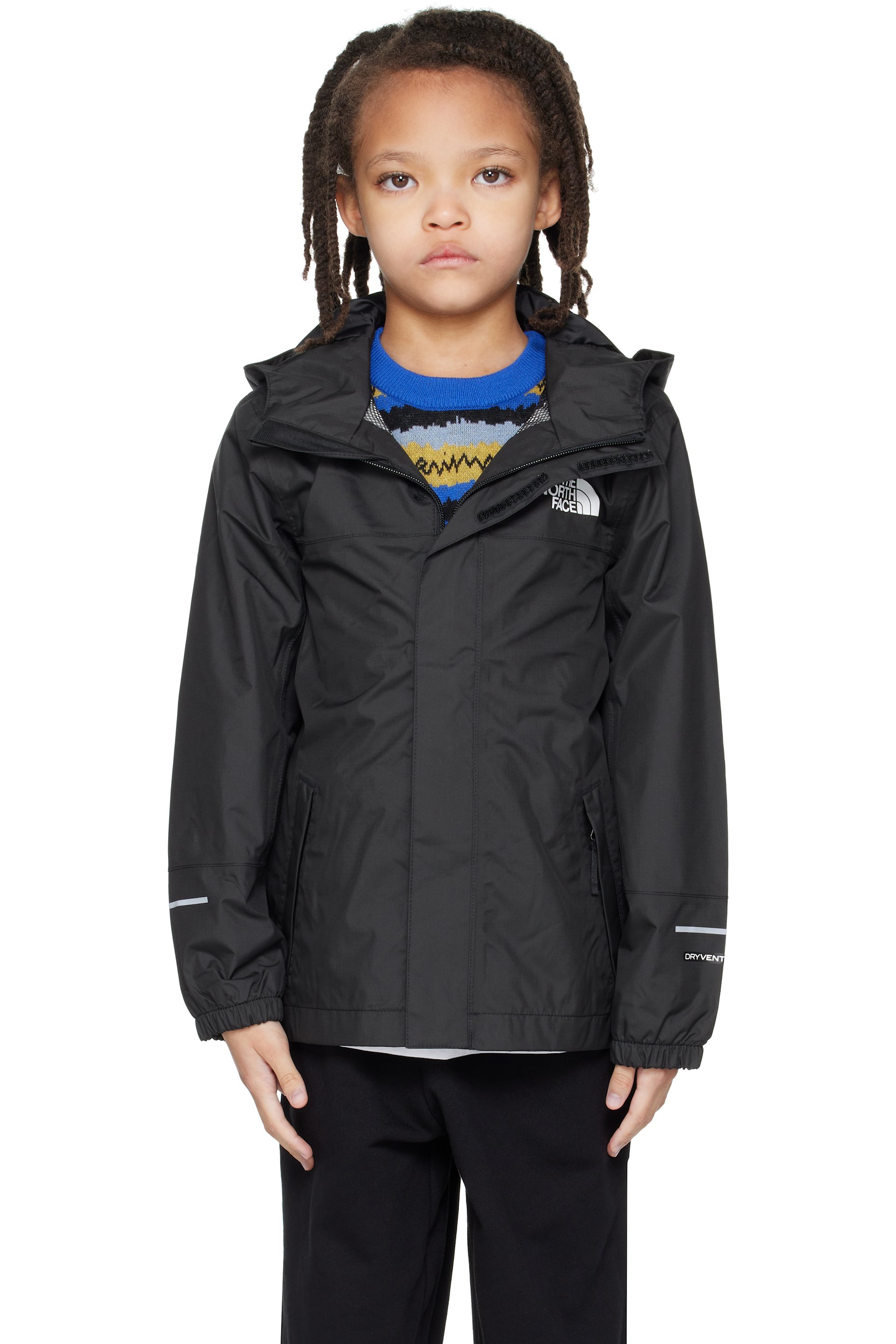 The North Face Kids - Big Kids Black Antora Rain Jacket