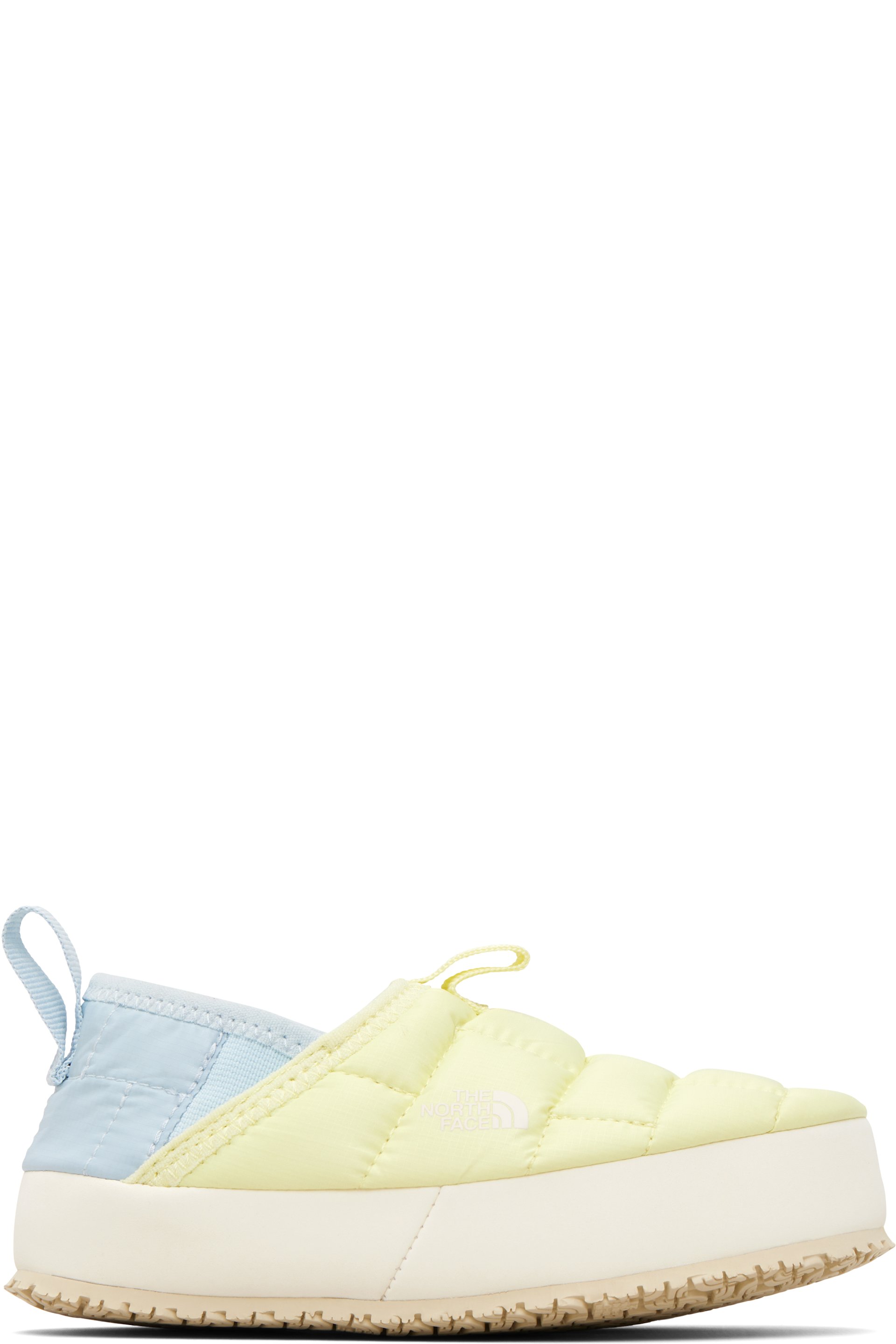 The North Face Kids - Enfant | Flâneurs de style mule Traction jaunes à isolation ThermoBall