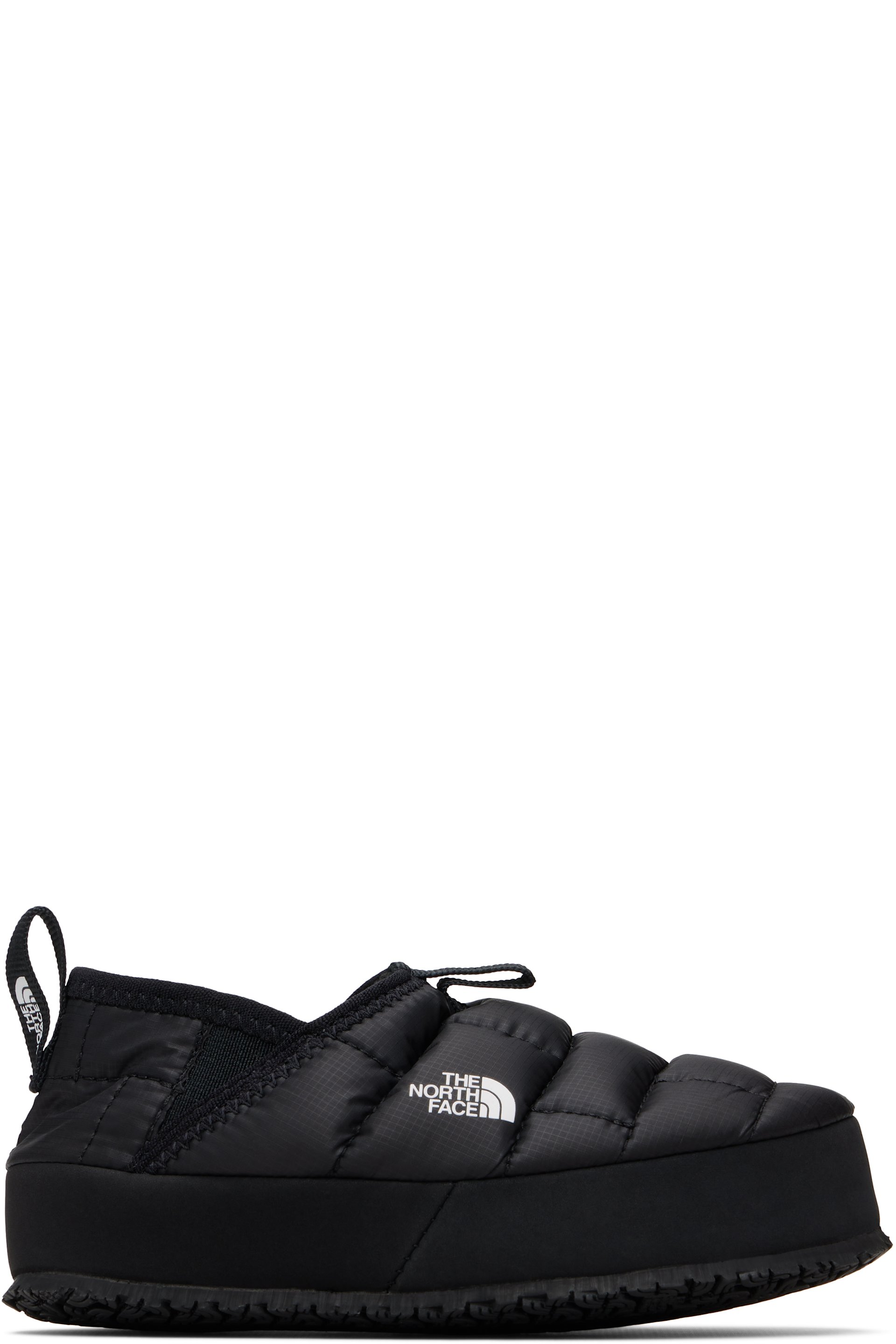 The North Face Kids - Enfant | Flâneurs de style mule Traction noirs à isolation ThermoBall